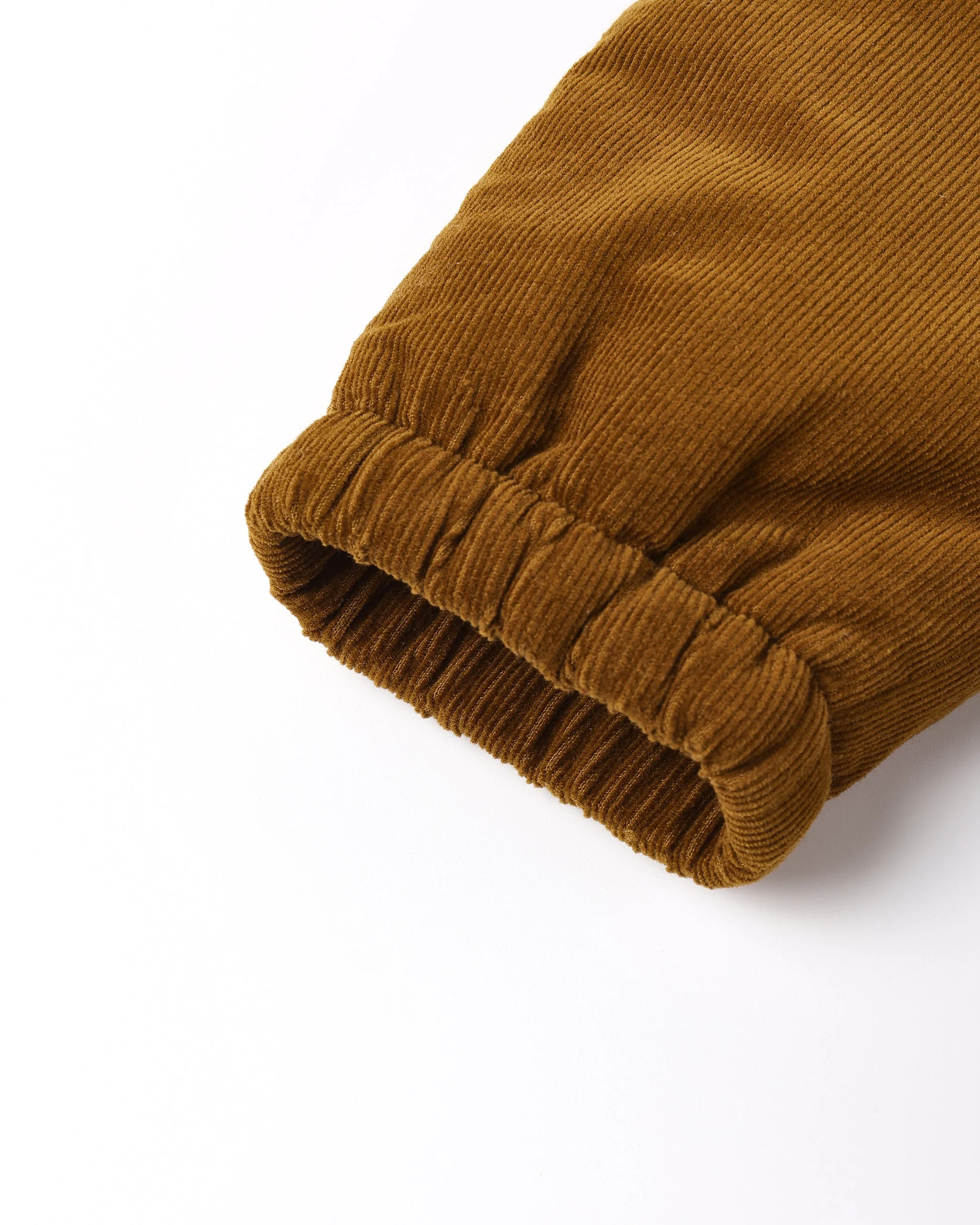 Cord Baby Jumpsuit || Golden - Image 2