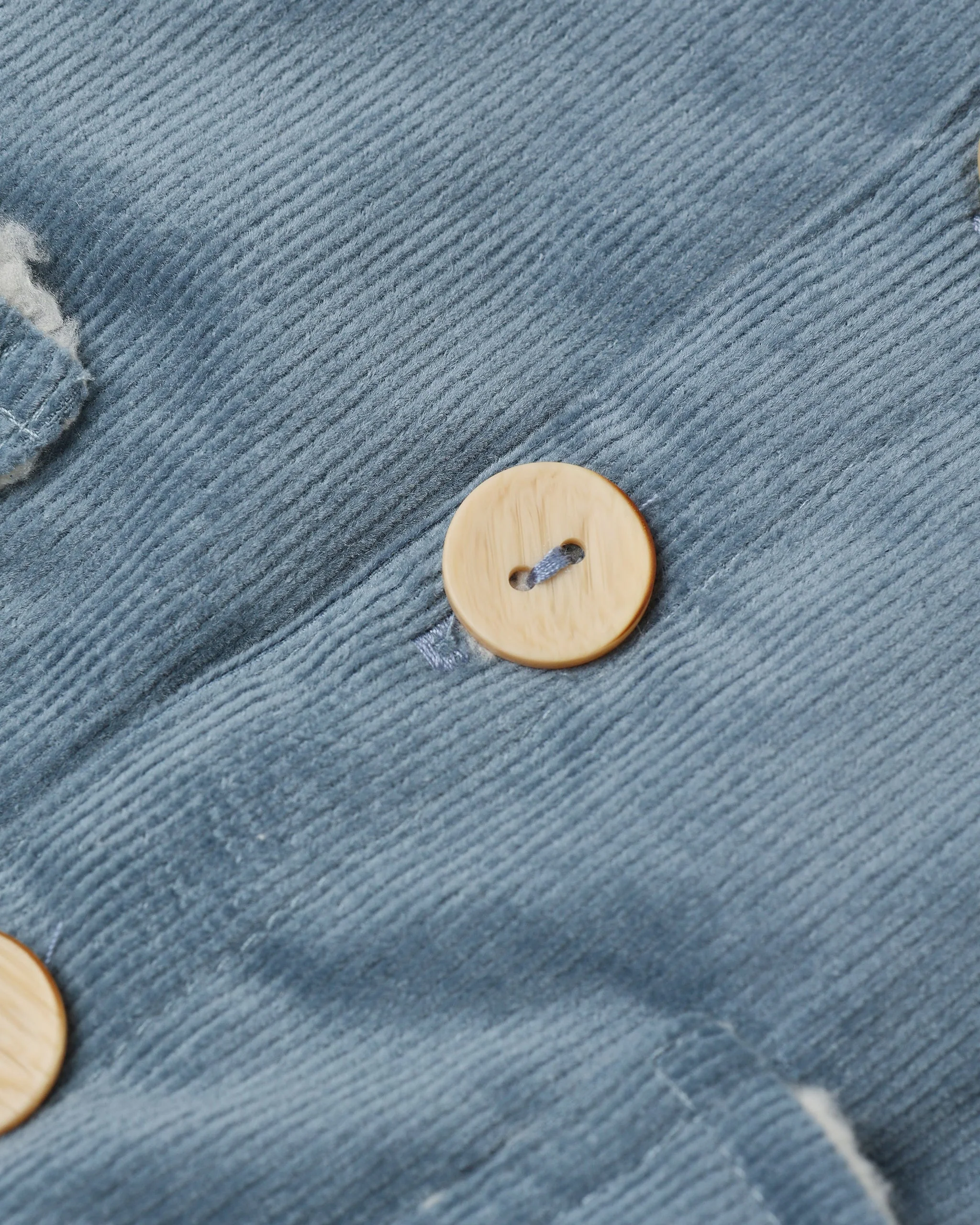 Corduroy Hooded Jacket || Ocean - Image 4