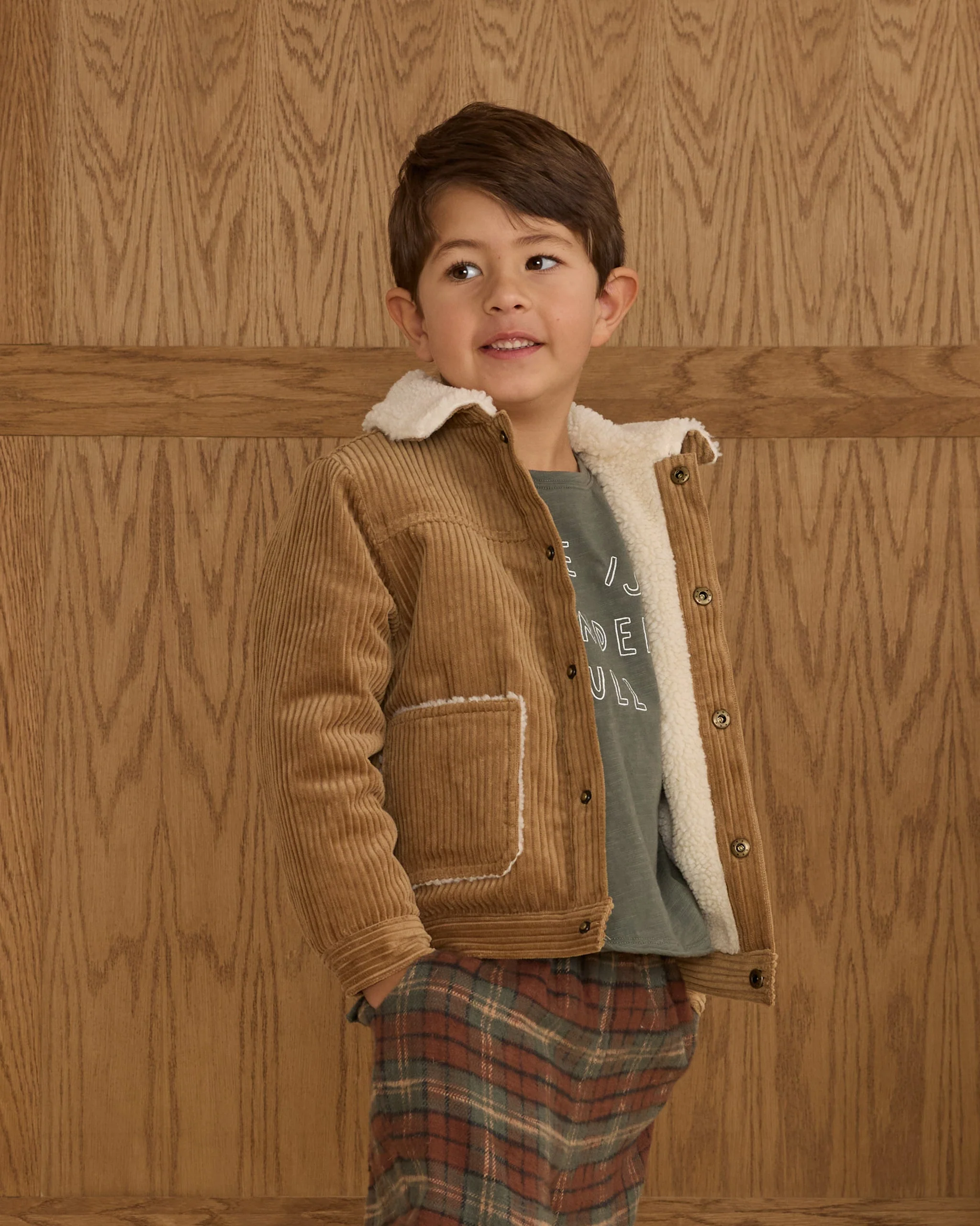 Corduroy Jacket || Toffee - Image 2