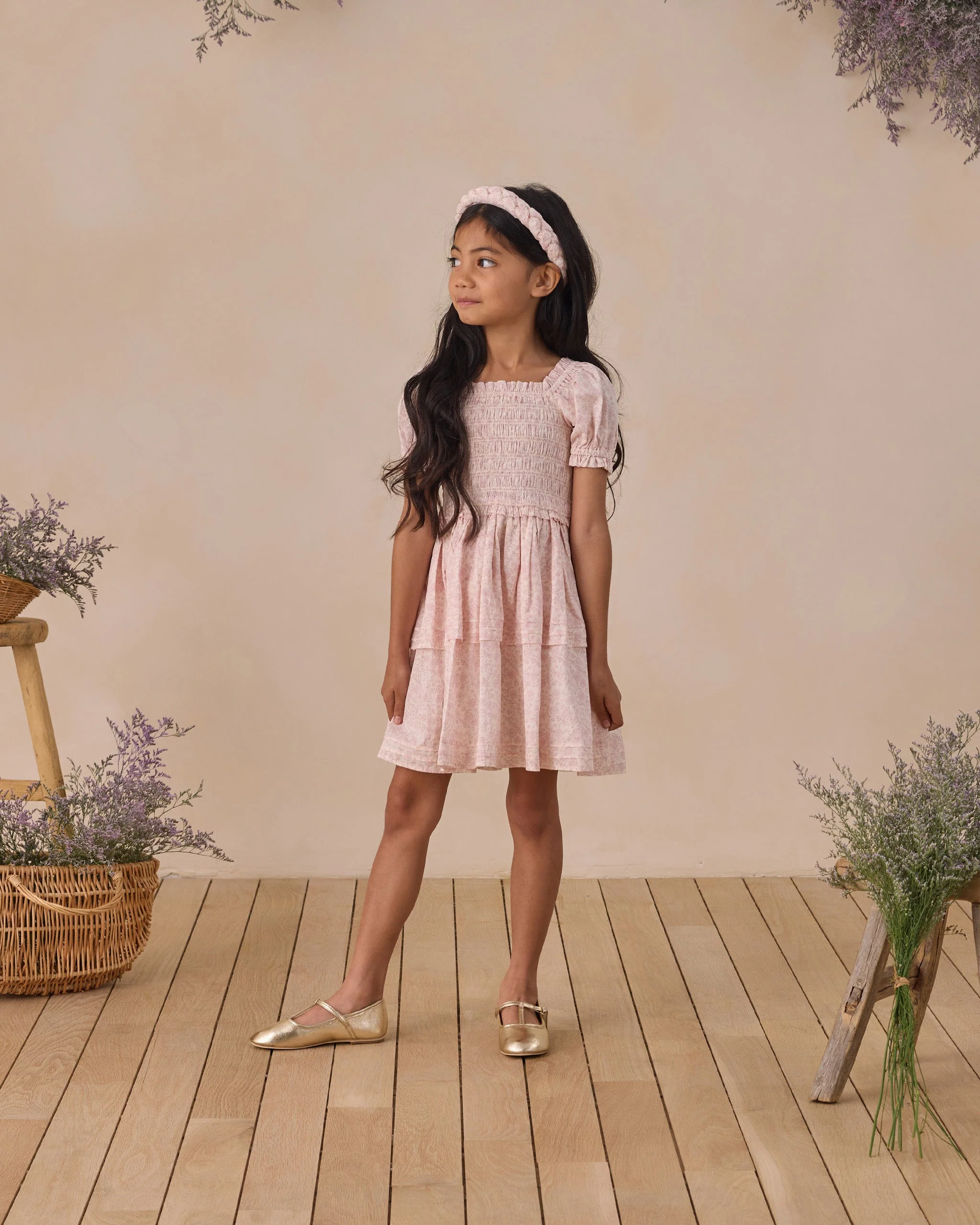 Cosette Dress Lavender Floral - Image 2