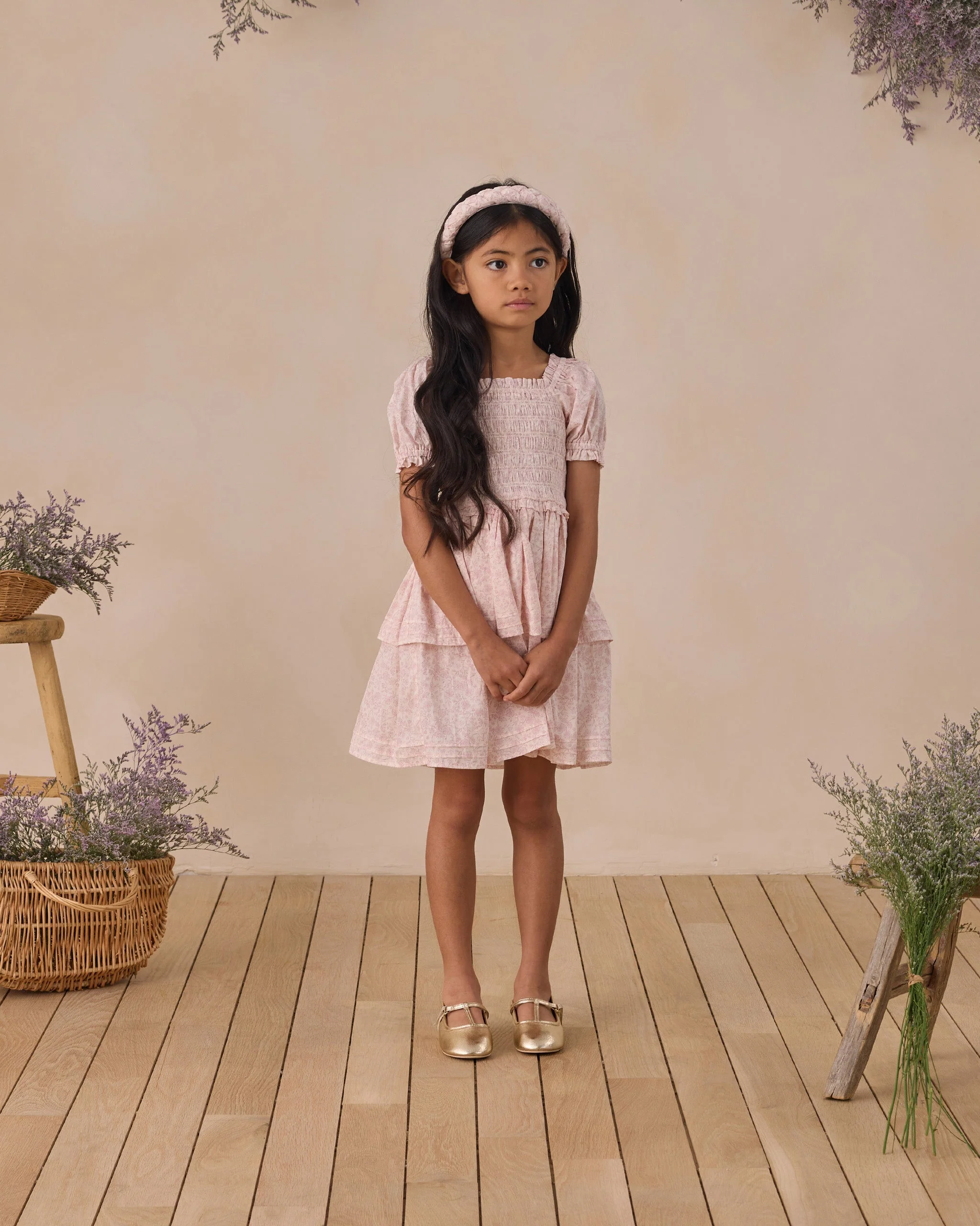 Cosette Dress Lavender Floral - Image 6