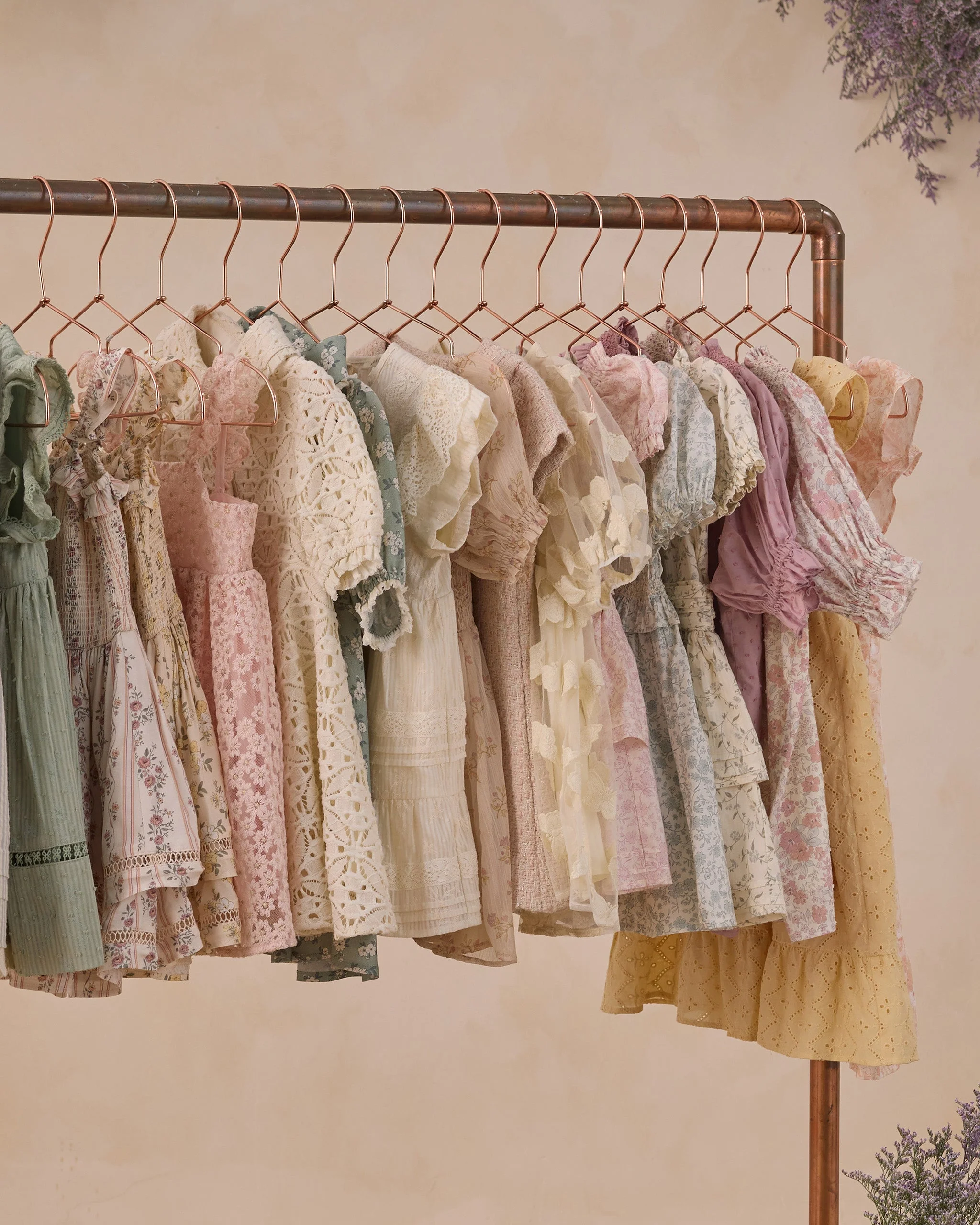 Cosette Dress Lavender Floral - Image 7