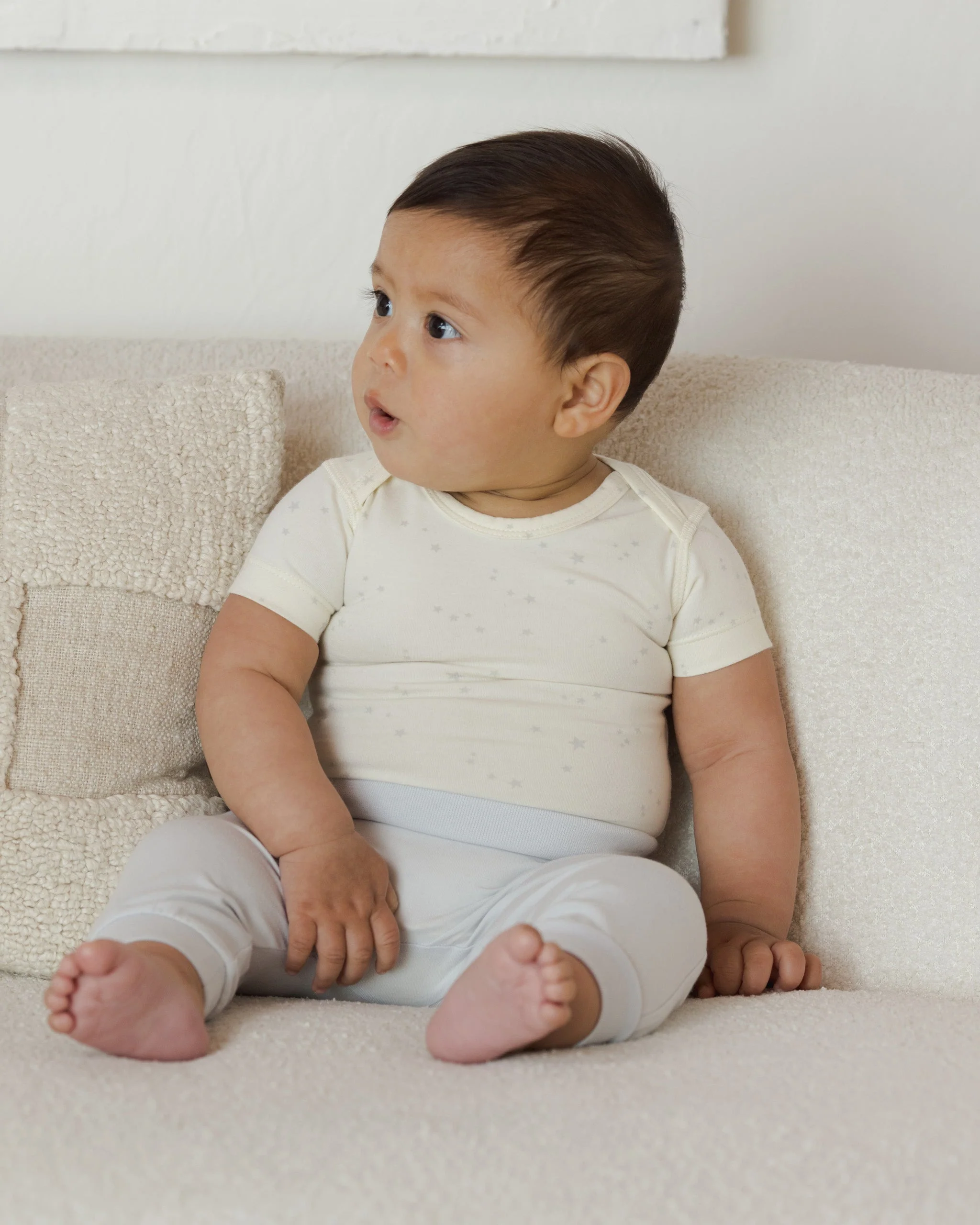 Cotton Baby Pant || Fog - Image 2