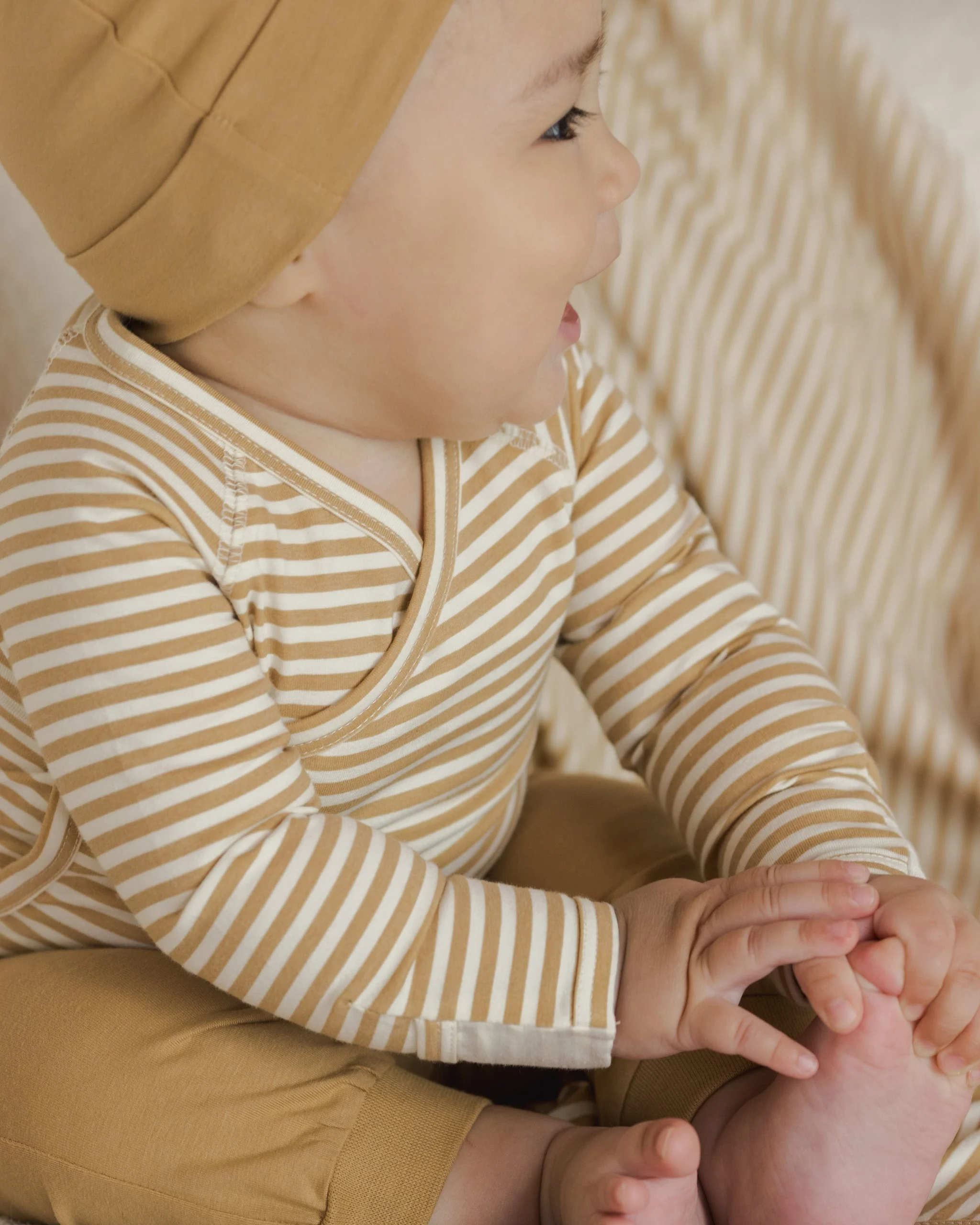 Cotton Baby Pant || Honey - Image 3