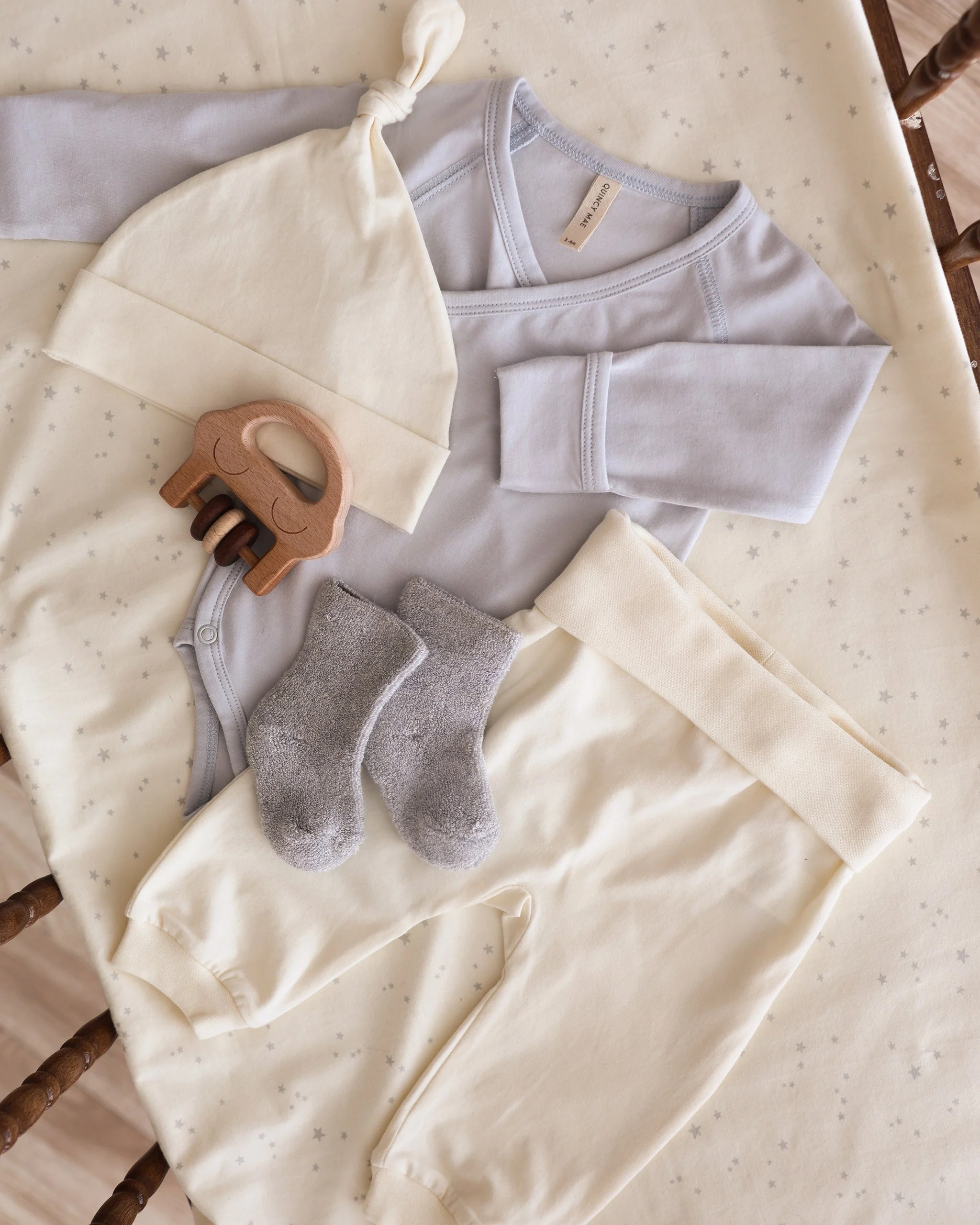 Cotton Baby Pant || Ivory - Image 6