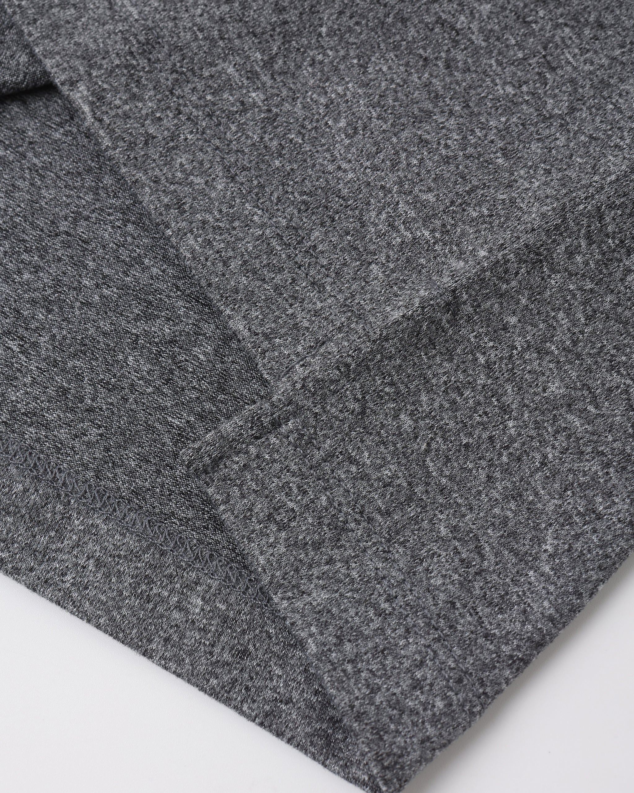 Cove Essential Pocket Tee Heathered Black - Image 8