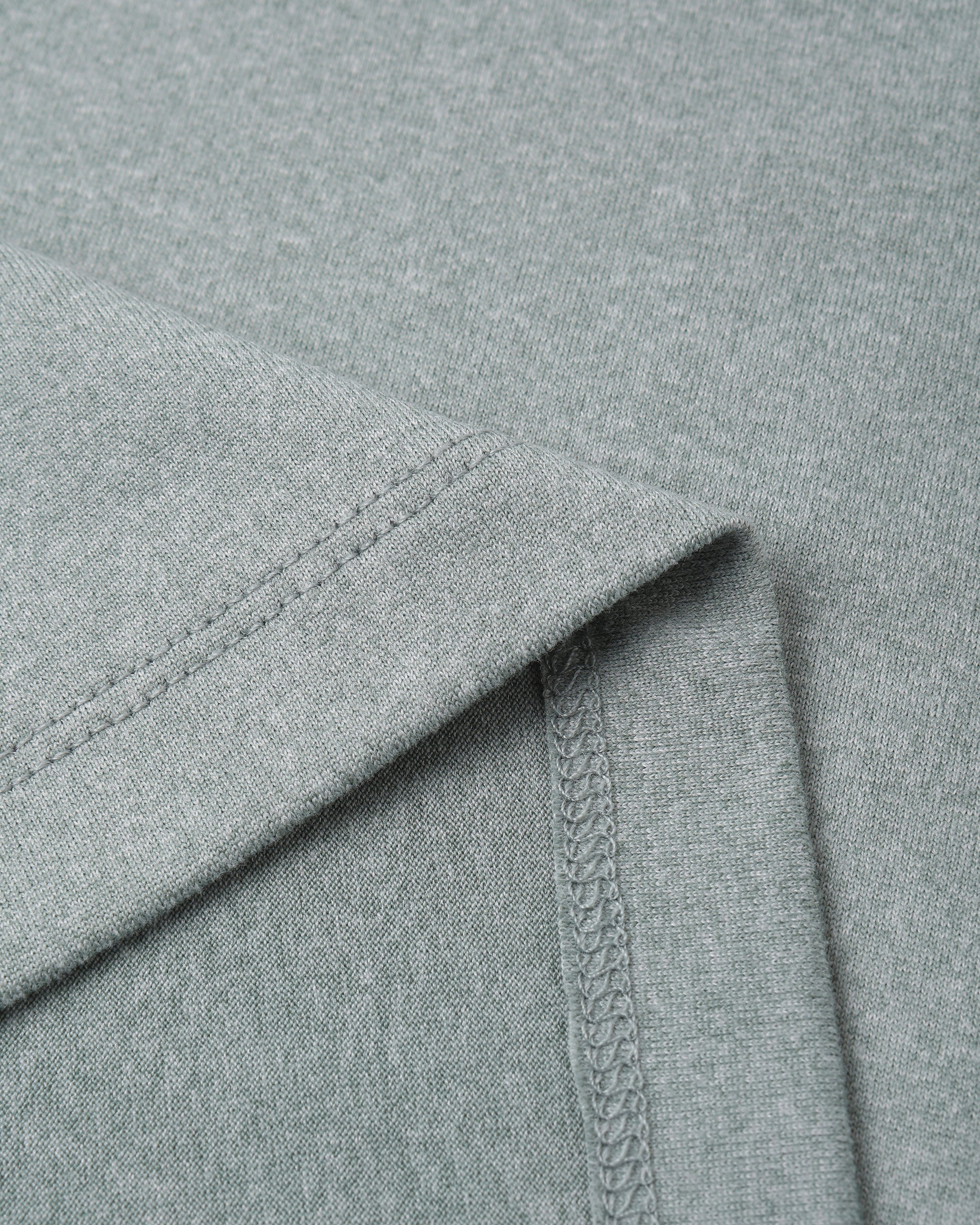Cove Essential Pocket Tee Heathered Sea Green - Image 8