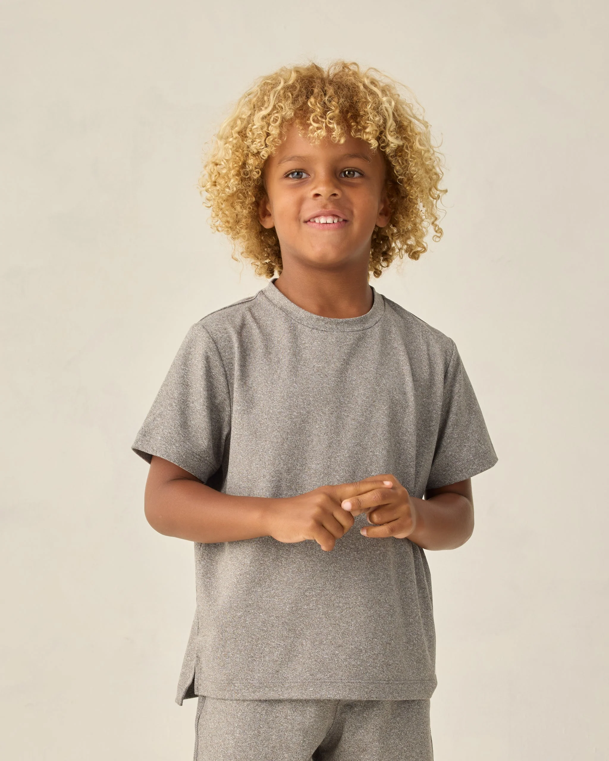Cove Essential Tee Heathered Grey - Image 2