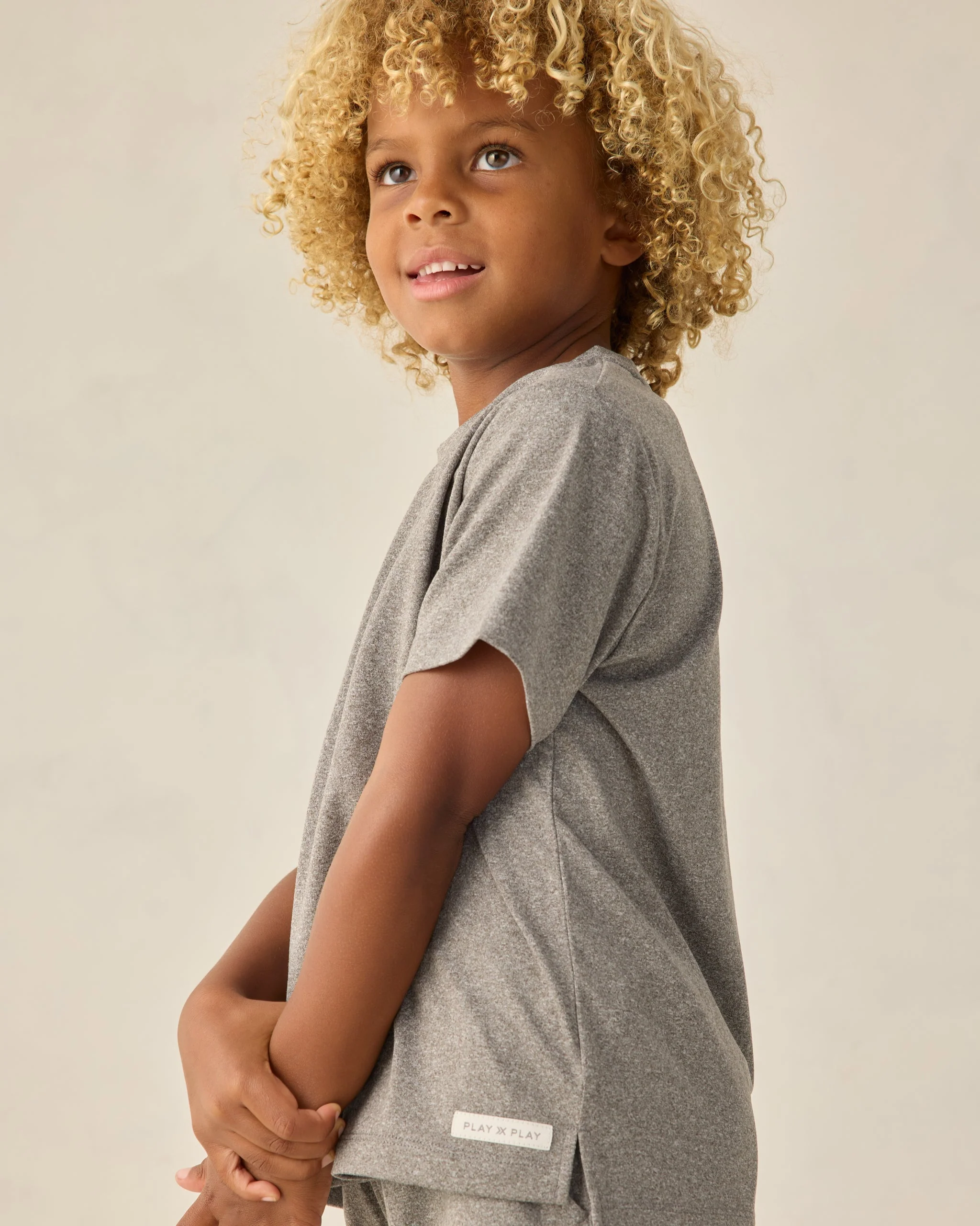 Cove Essential Tee Heathered Grey - Image 4