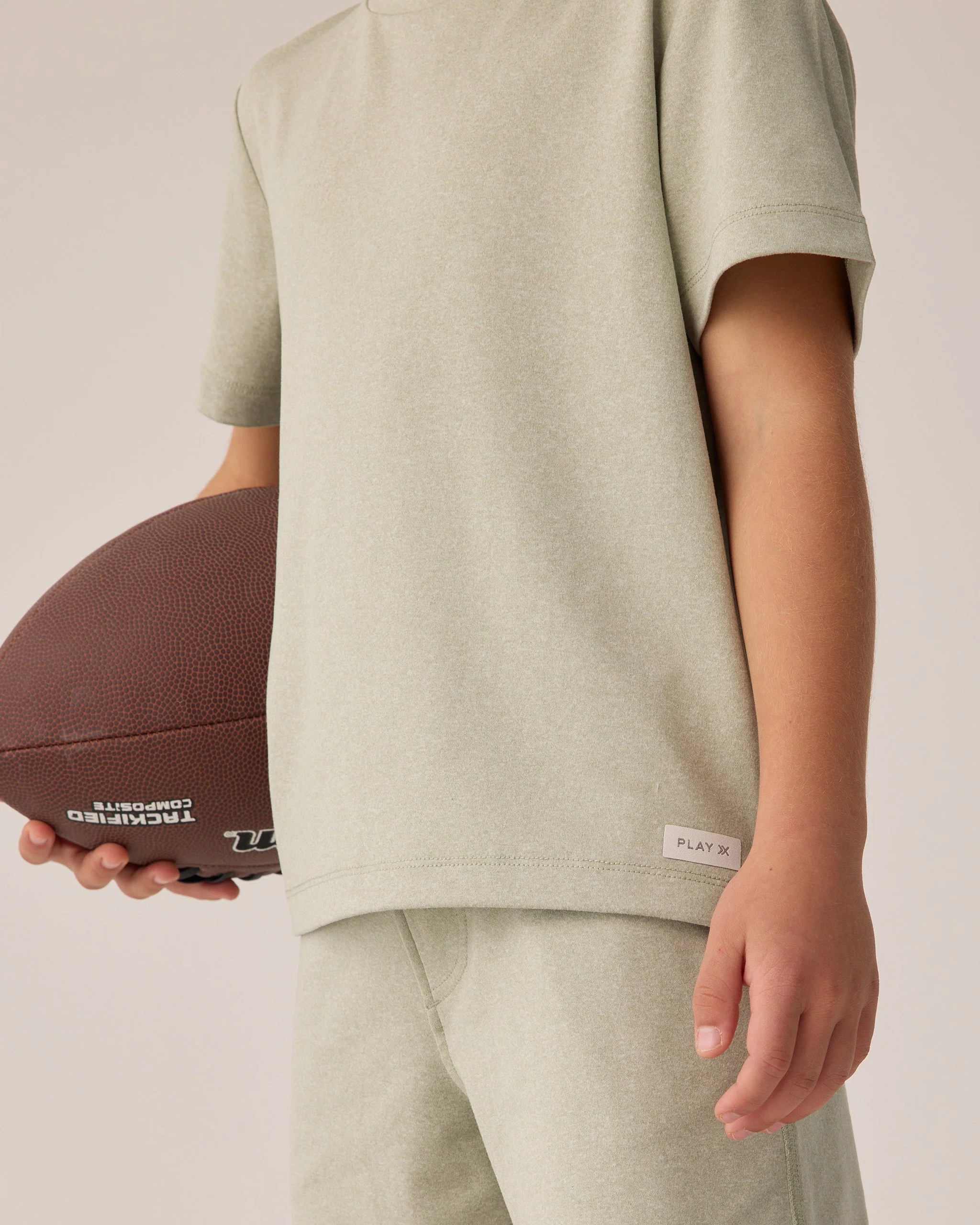 Cove Essential Tee || Heathered Sage - Image 3