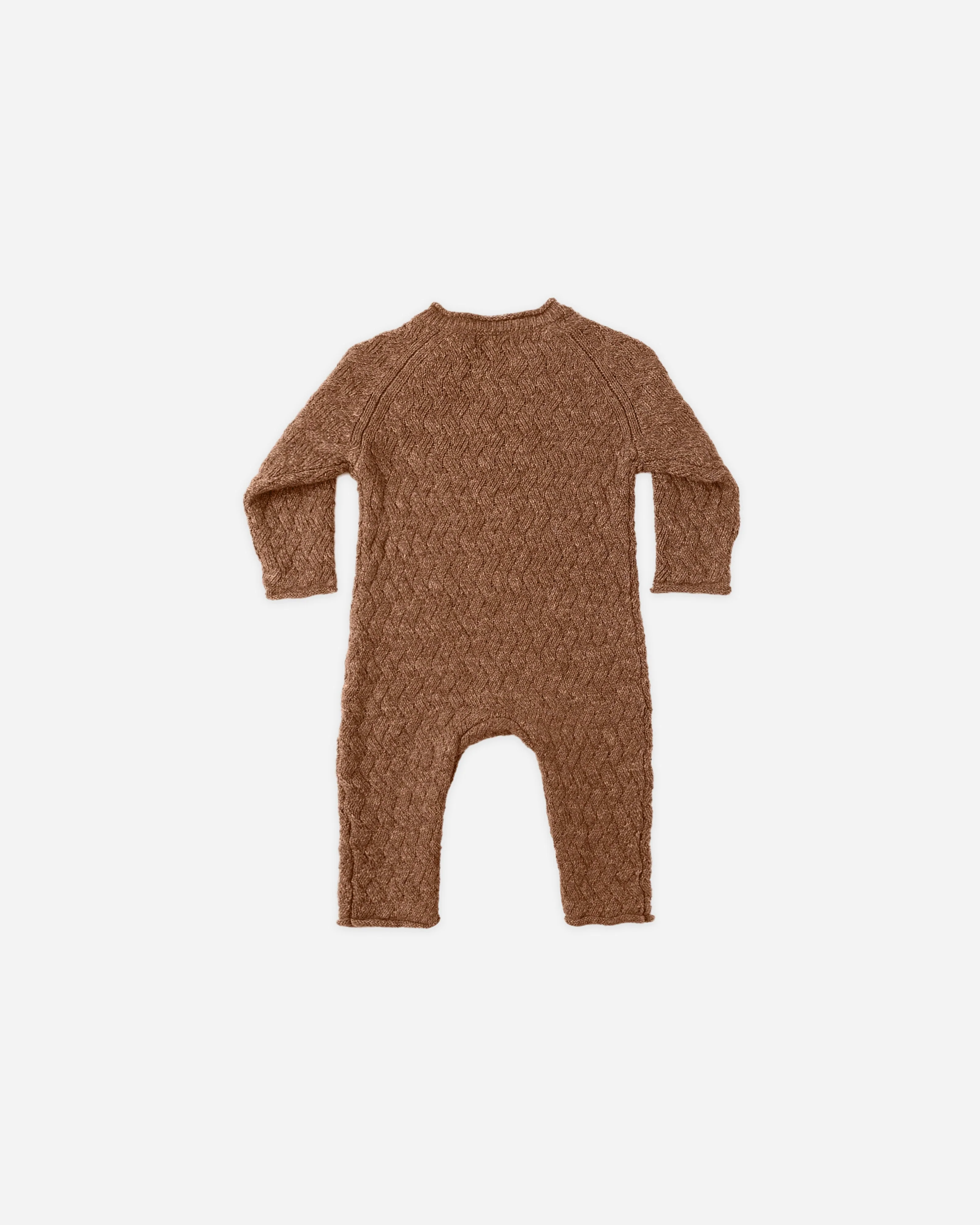 Cozy Heather Knit Jumpsuit || Cedar - Image 2
