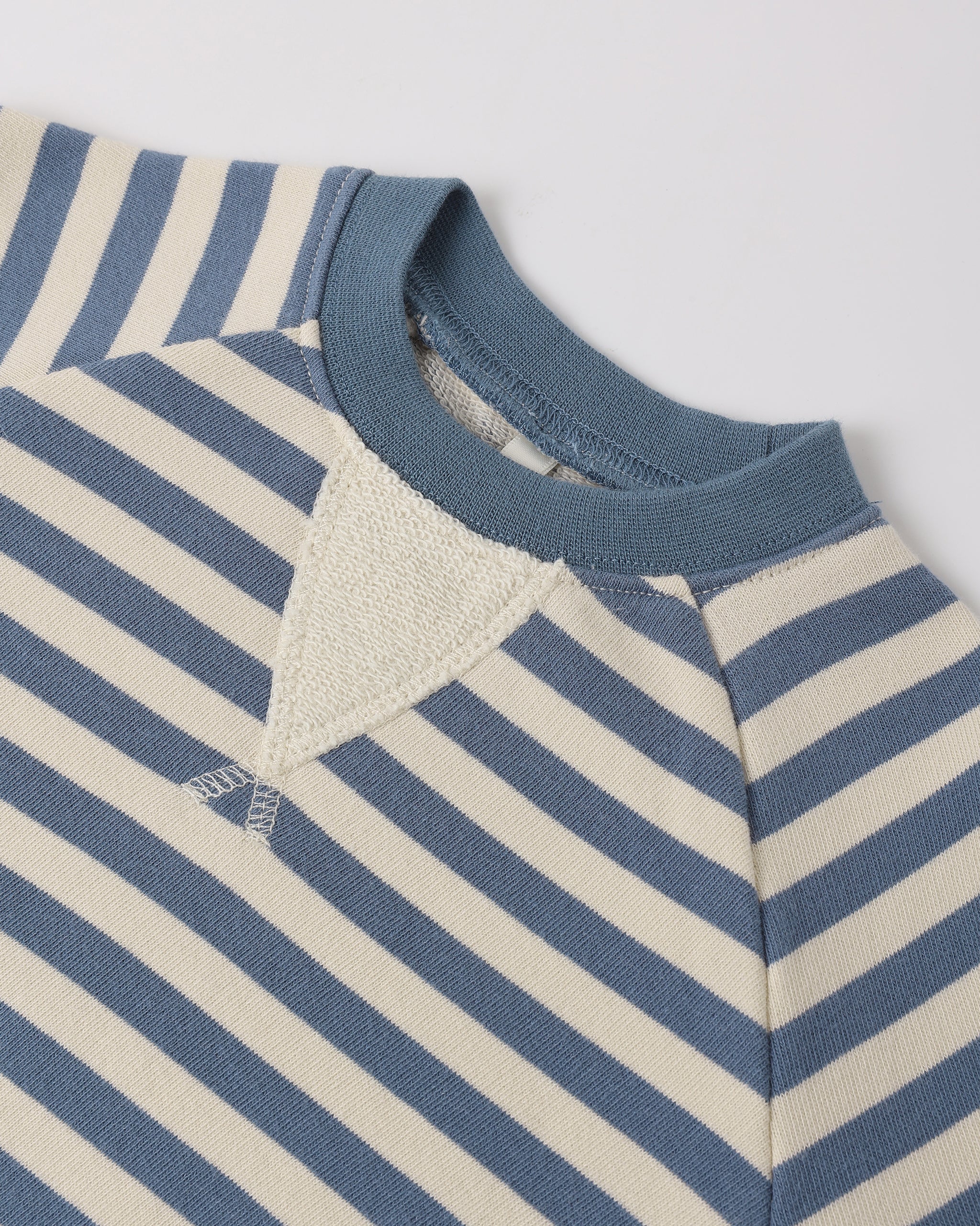 Crewneck Romper Marine Stripe - Image 6