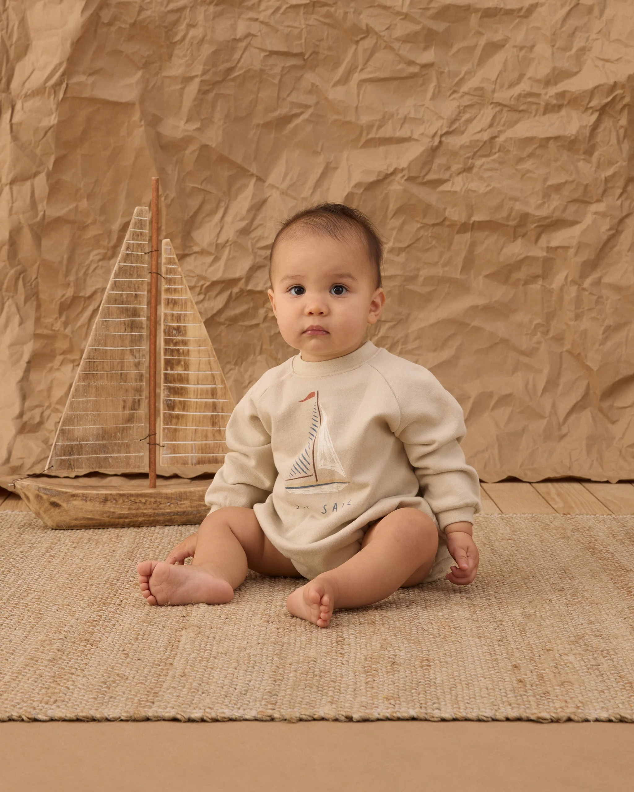 Crewneck Romper Set Sail - Image 3