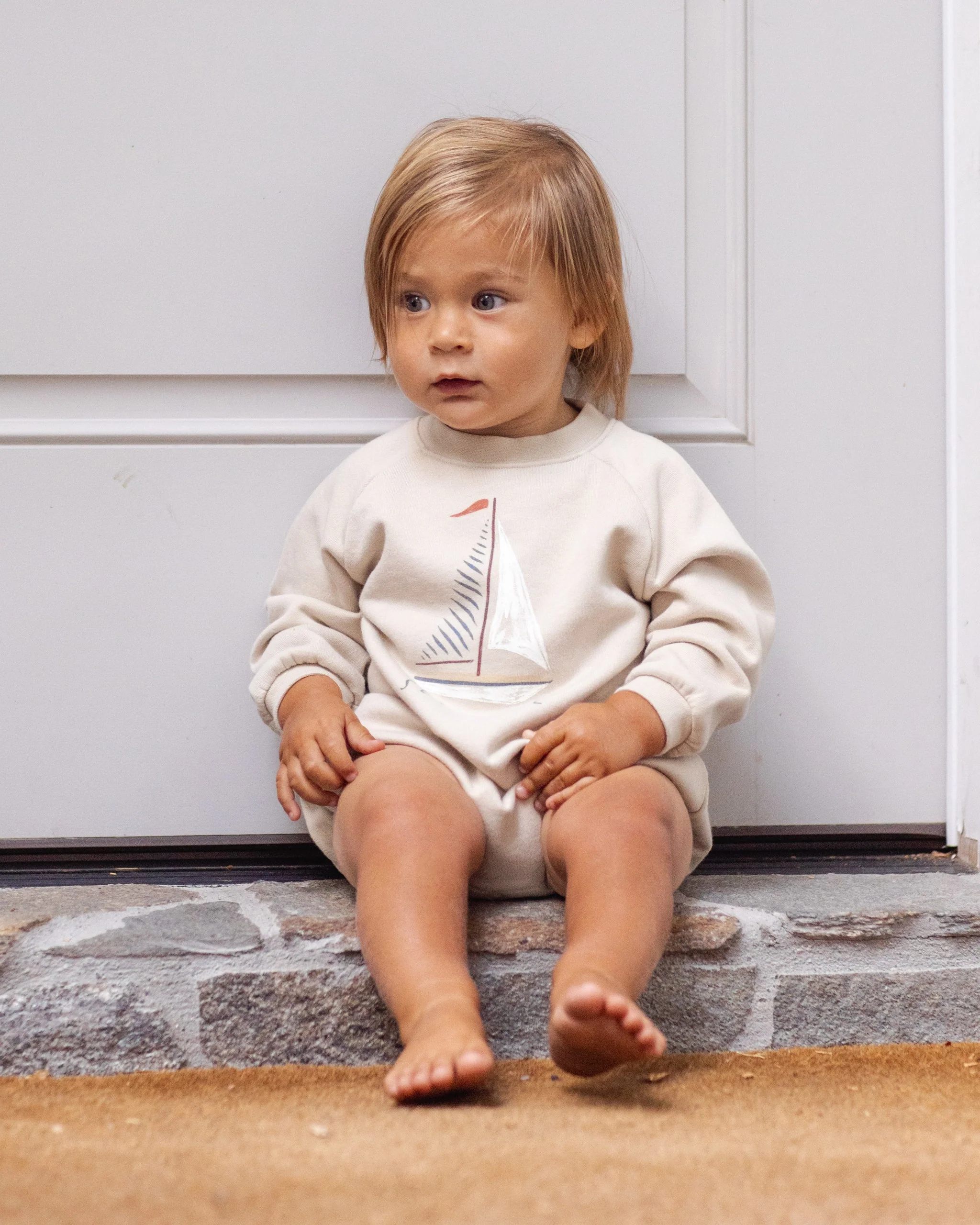 Crewneck Romper Set Sail - Image 4