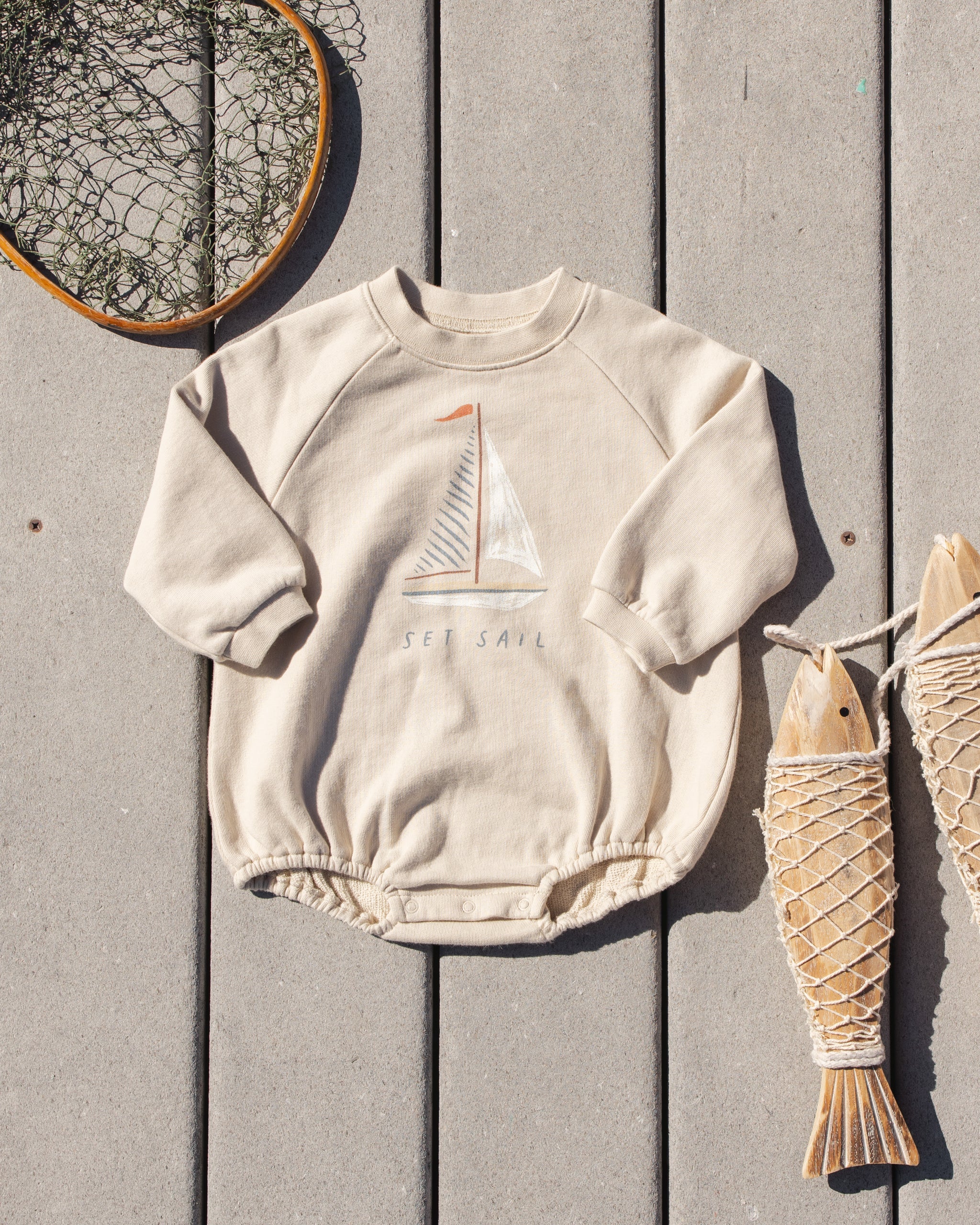 Crewneck Romper Set Sail - Image 6