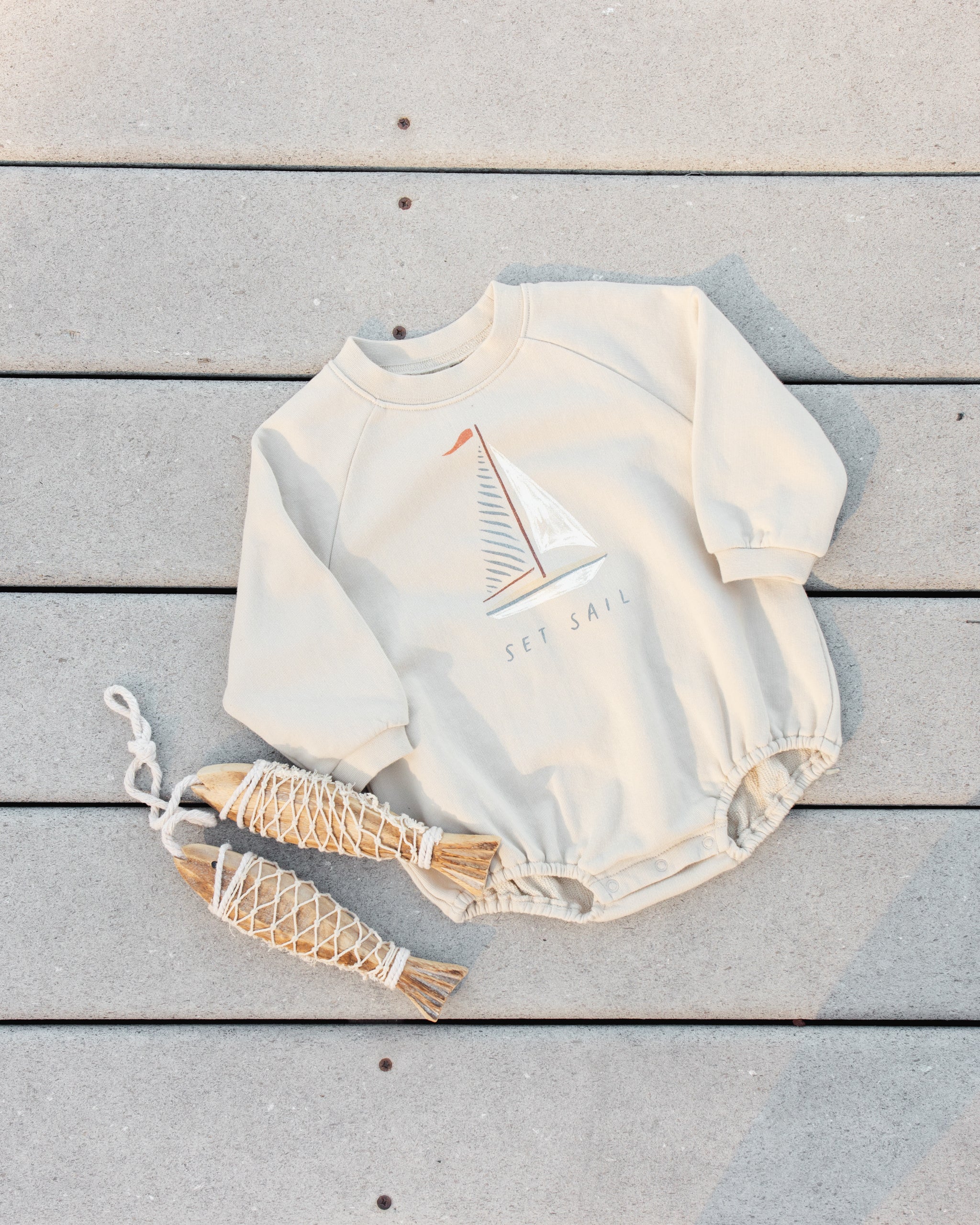 Crewneck Romper Set Sail - Image 7