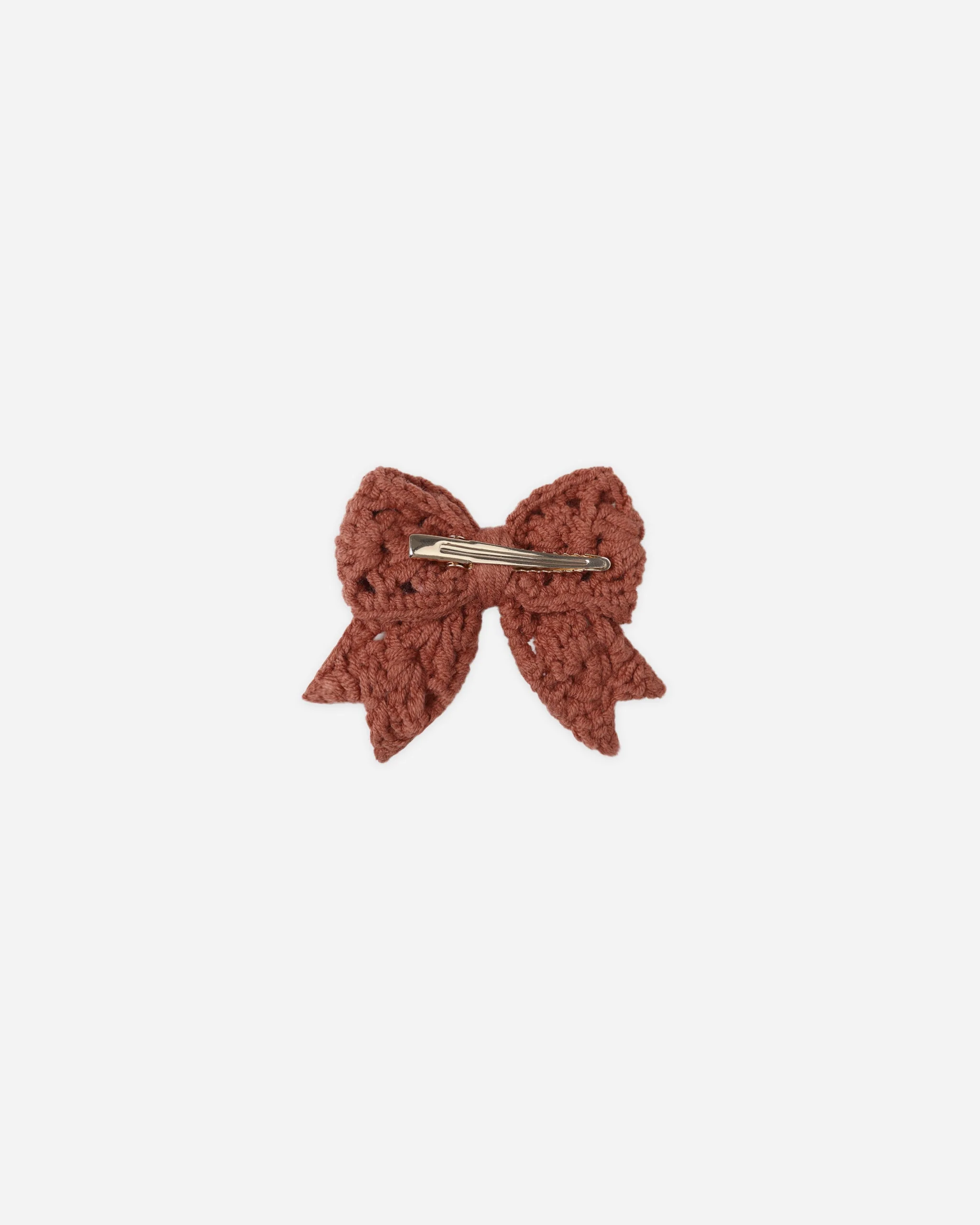 Crochet Bow || Cranberry - Image 2