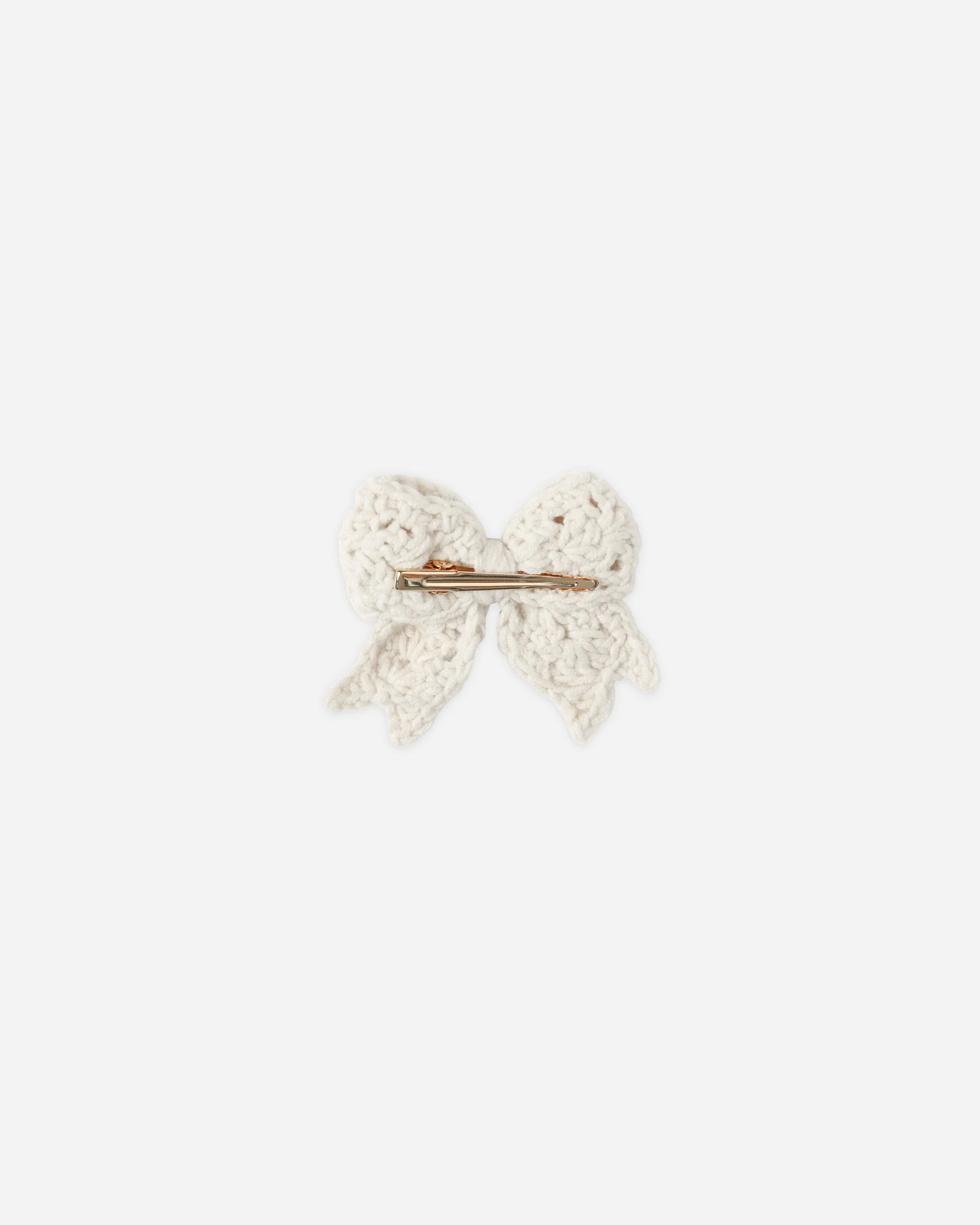 Crochet Bow || Natural - Image 2