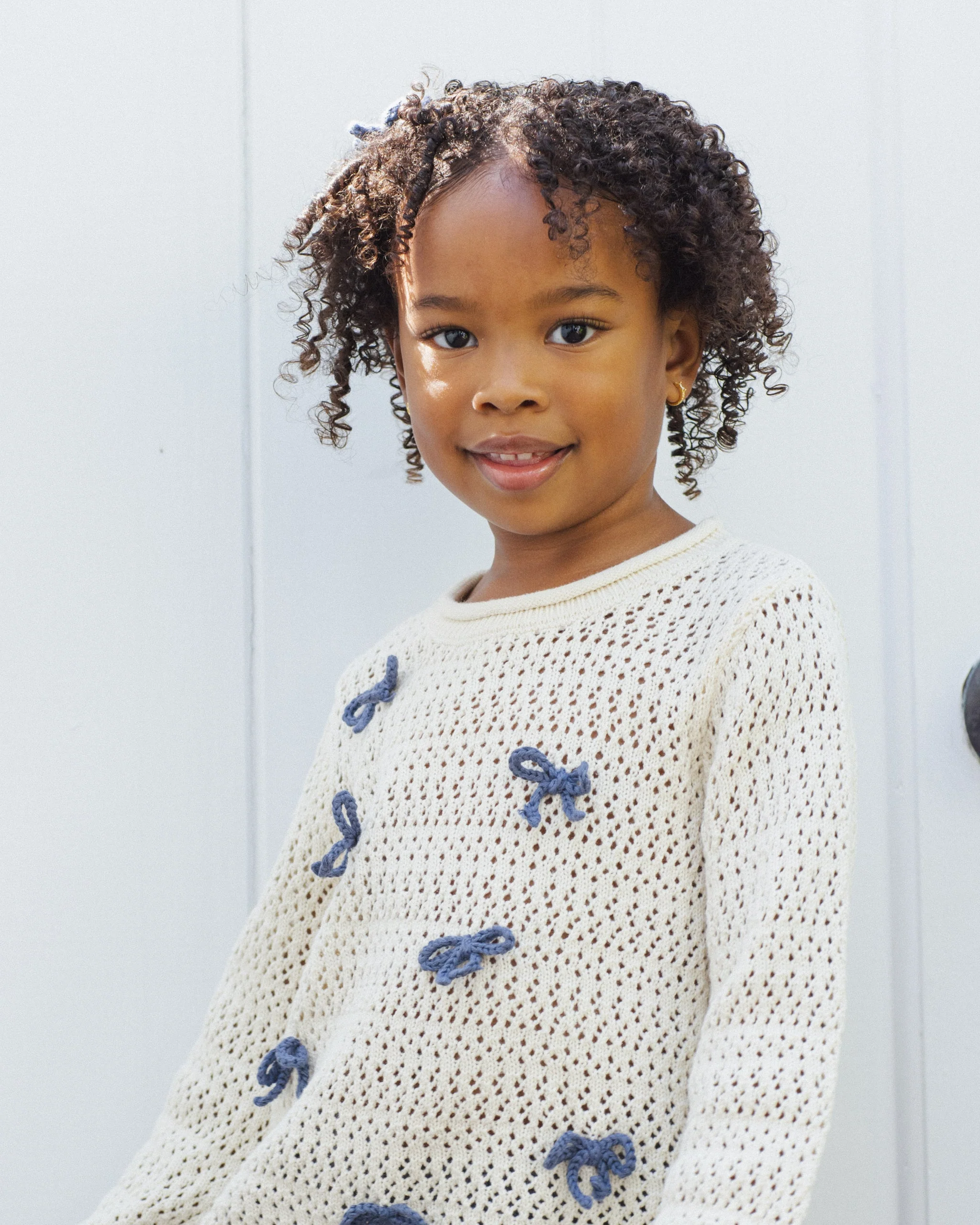 Crochet Knit Pullover Bows - Image 4