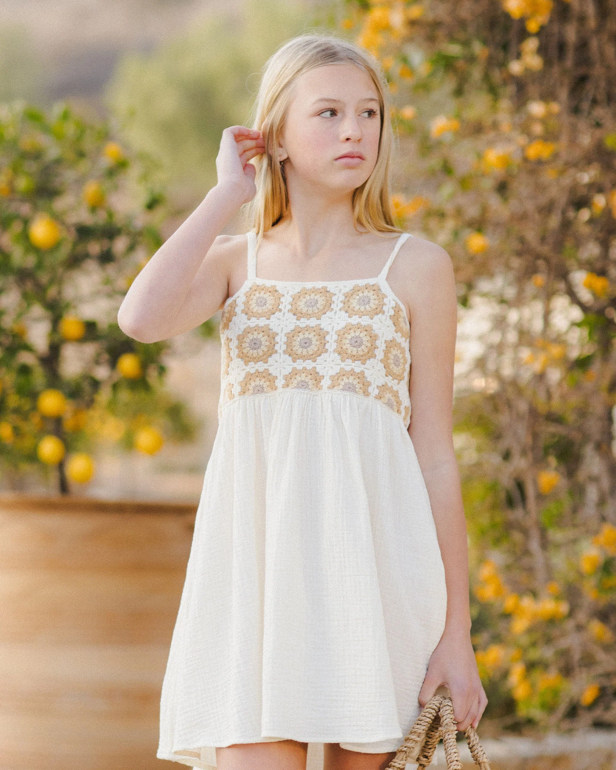 Crochet Sun Dress | Marigold Daisy - Image 5