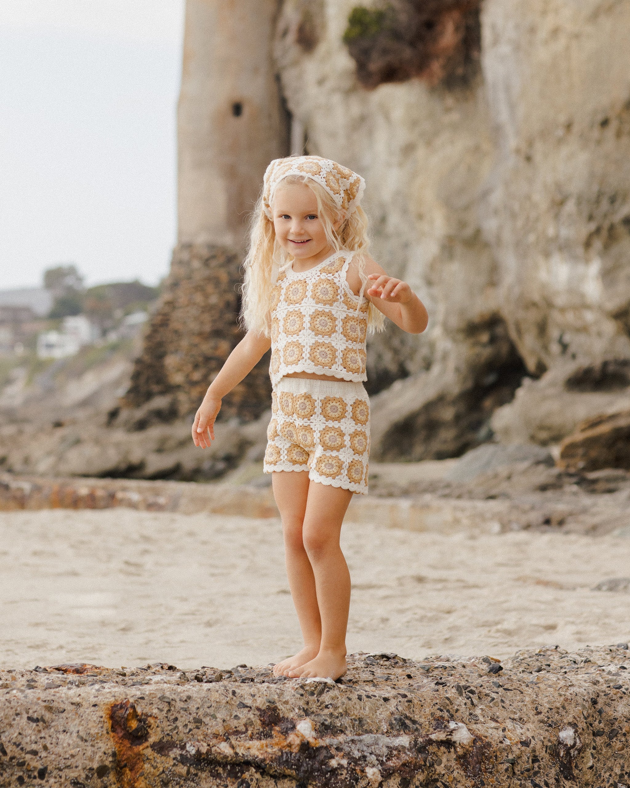 Crochet Tank Set || Marigold Daisy - Image 3