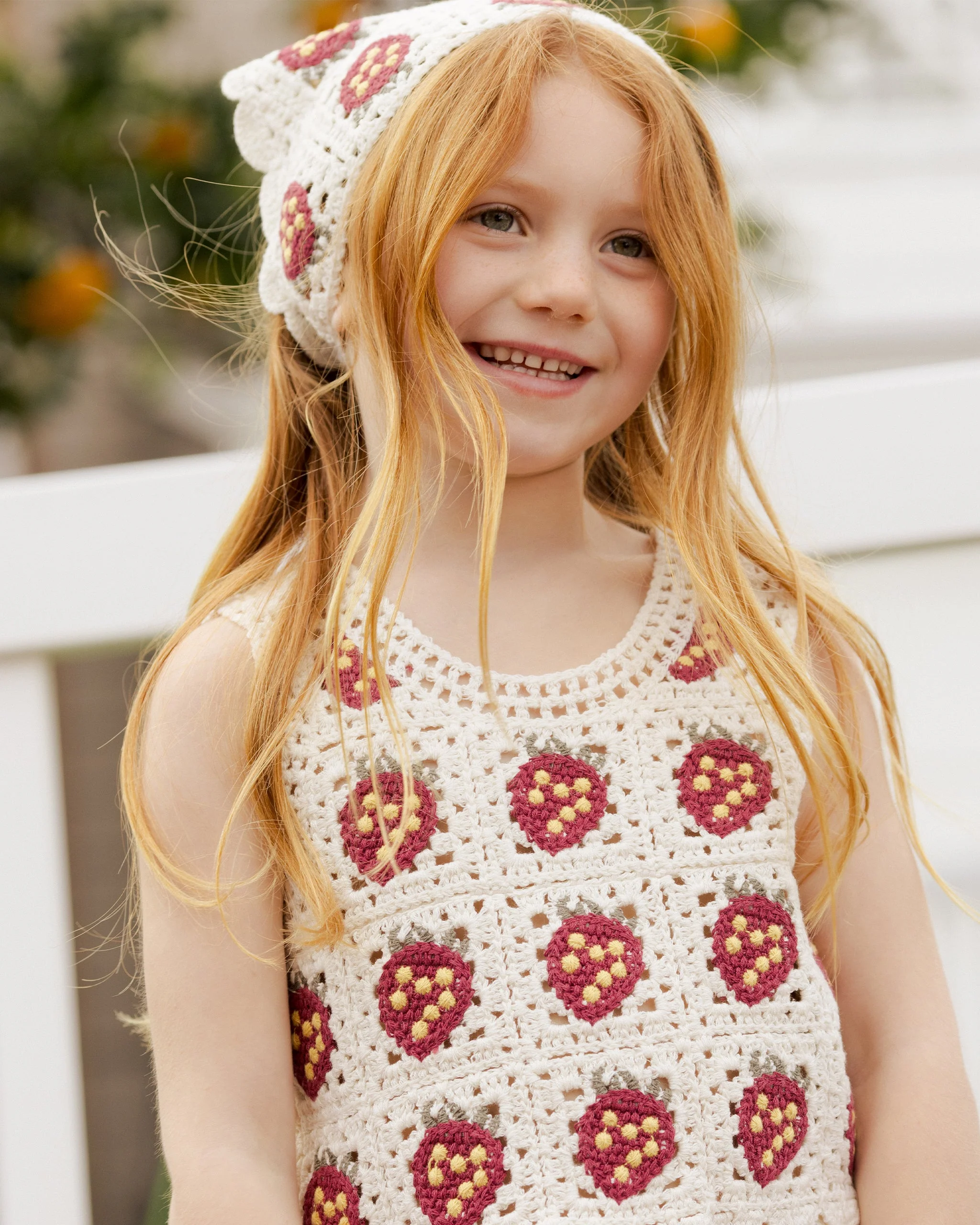 Crochet Tank Set || Strawberry - Image 3