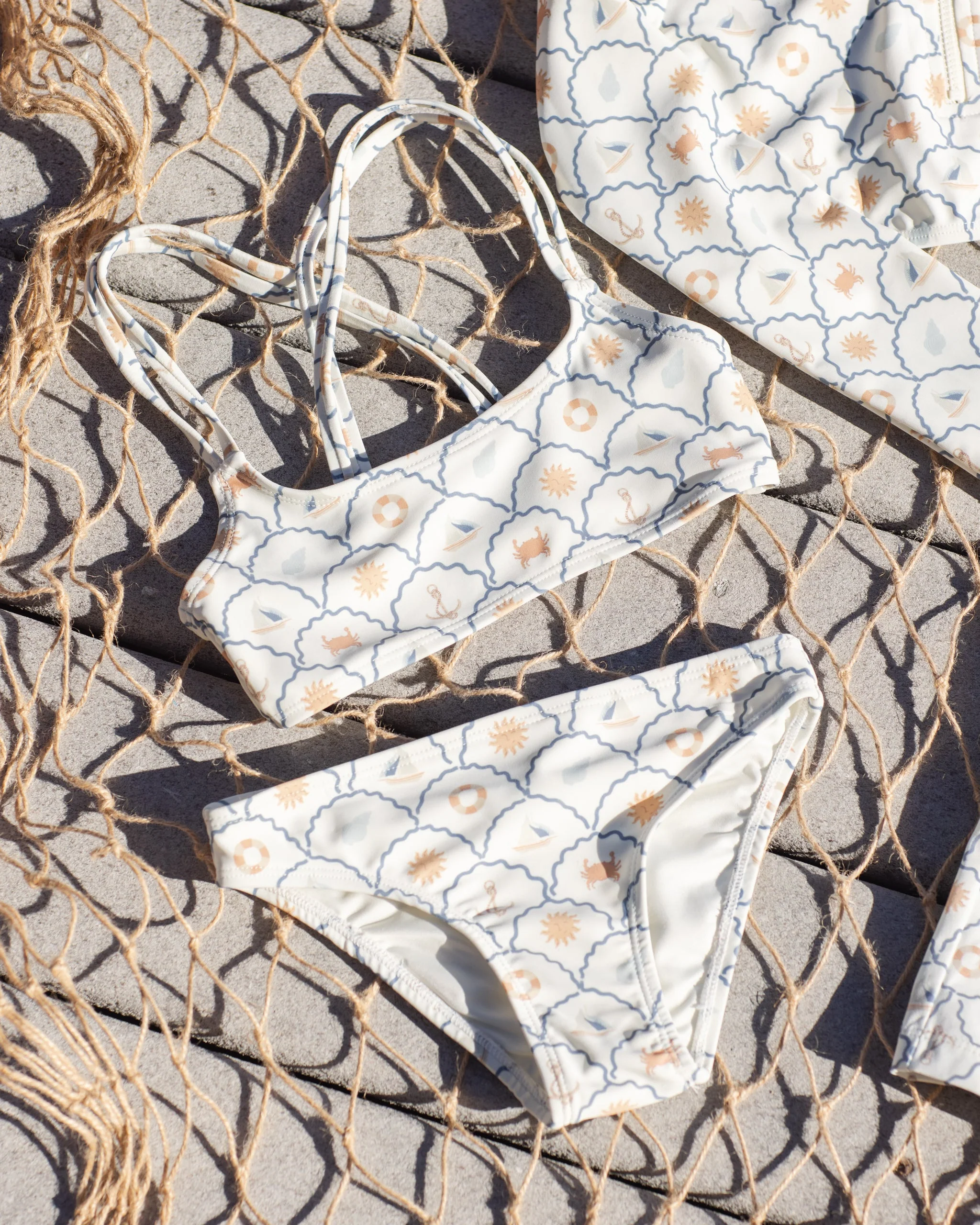 Crop Rashguard Set Nautical - Image 6
