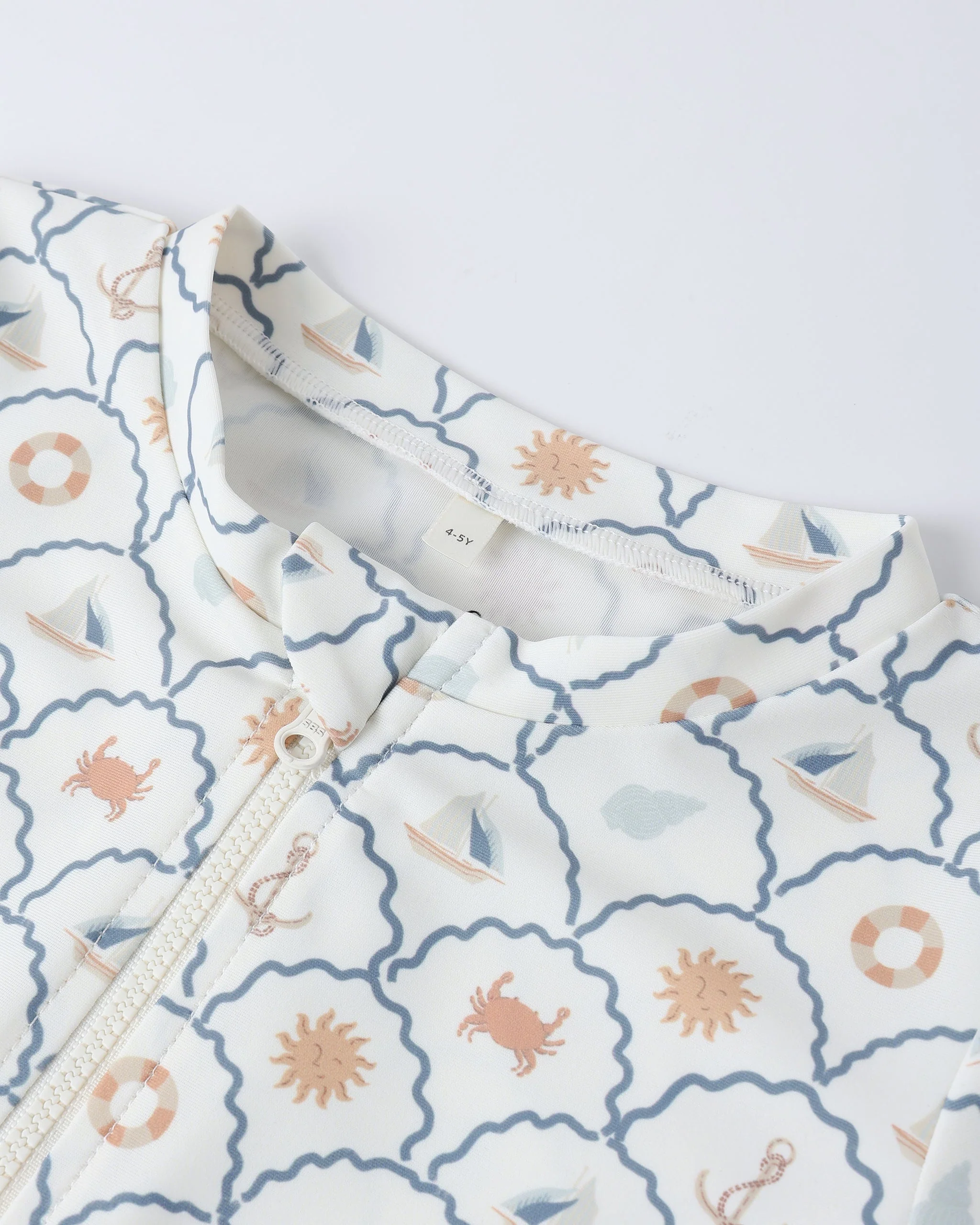 Crop Rashguard Set Nautical - Image 7