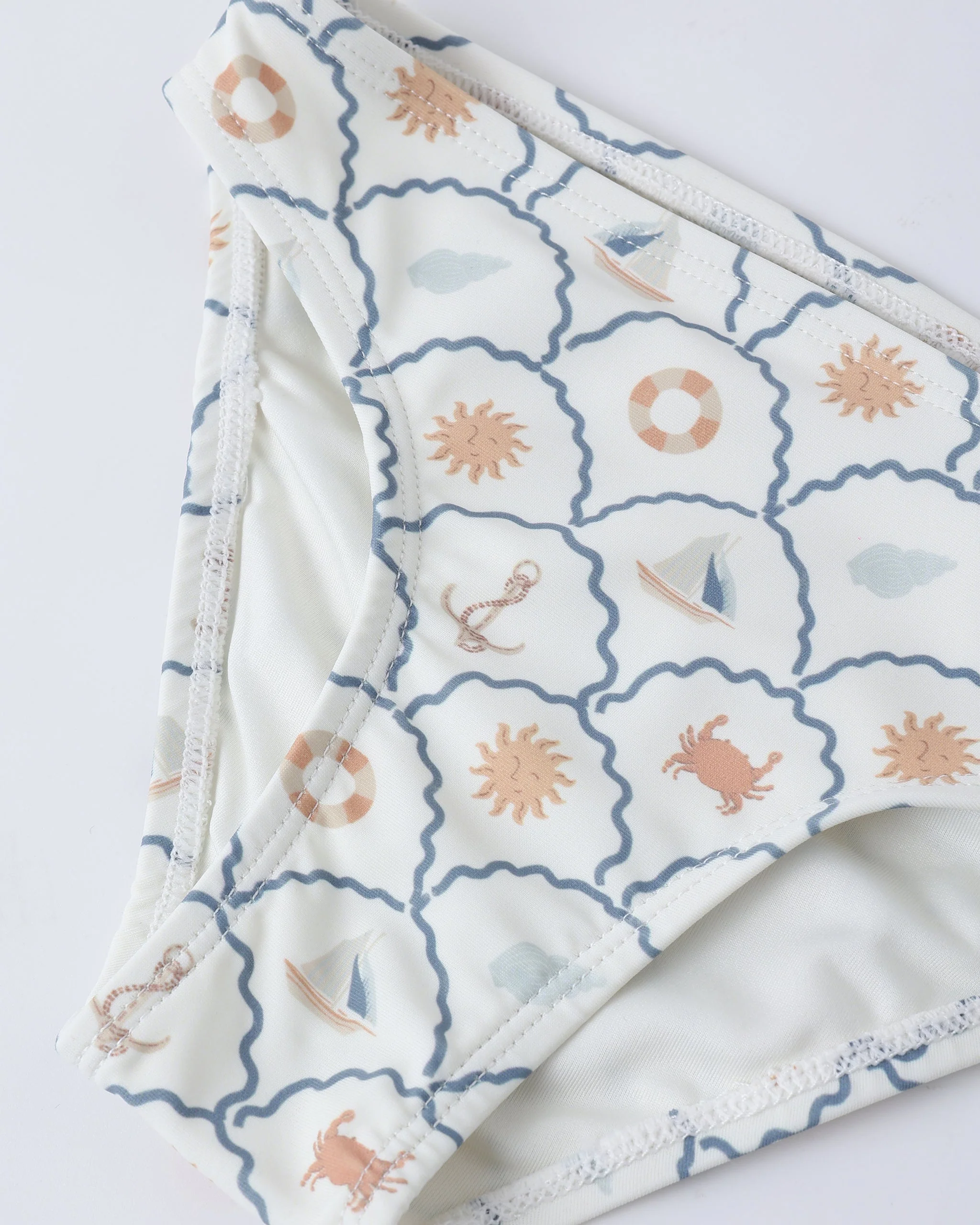 Crop Rashguard Set Nautical - Image 8