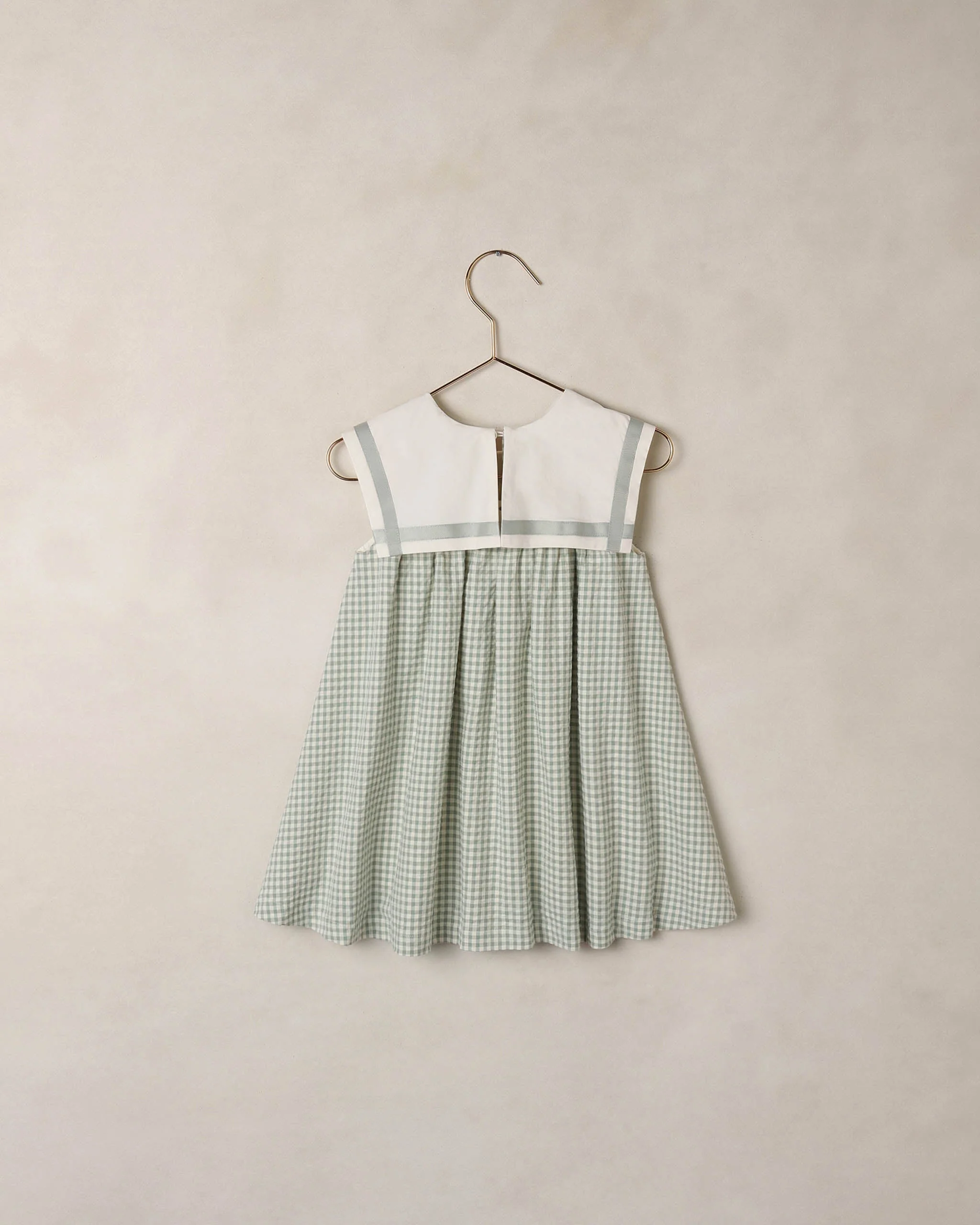 Daisy Dress Eucalyptus Check - Image 2