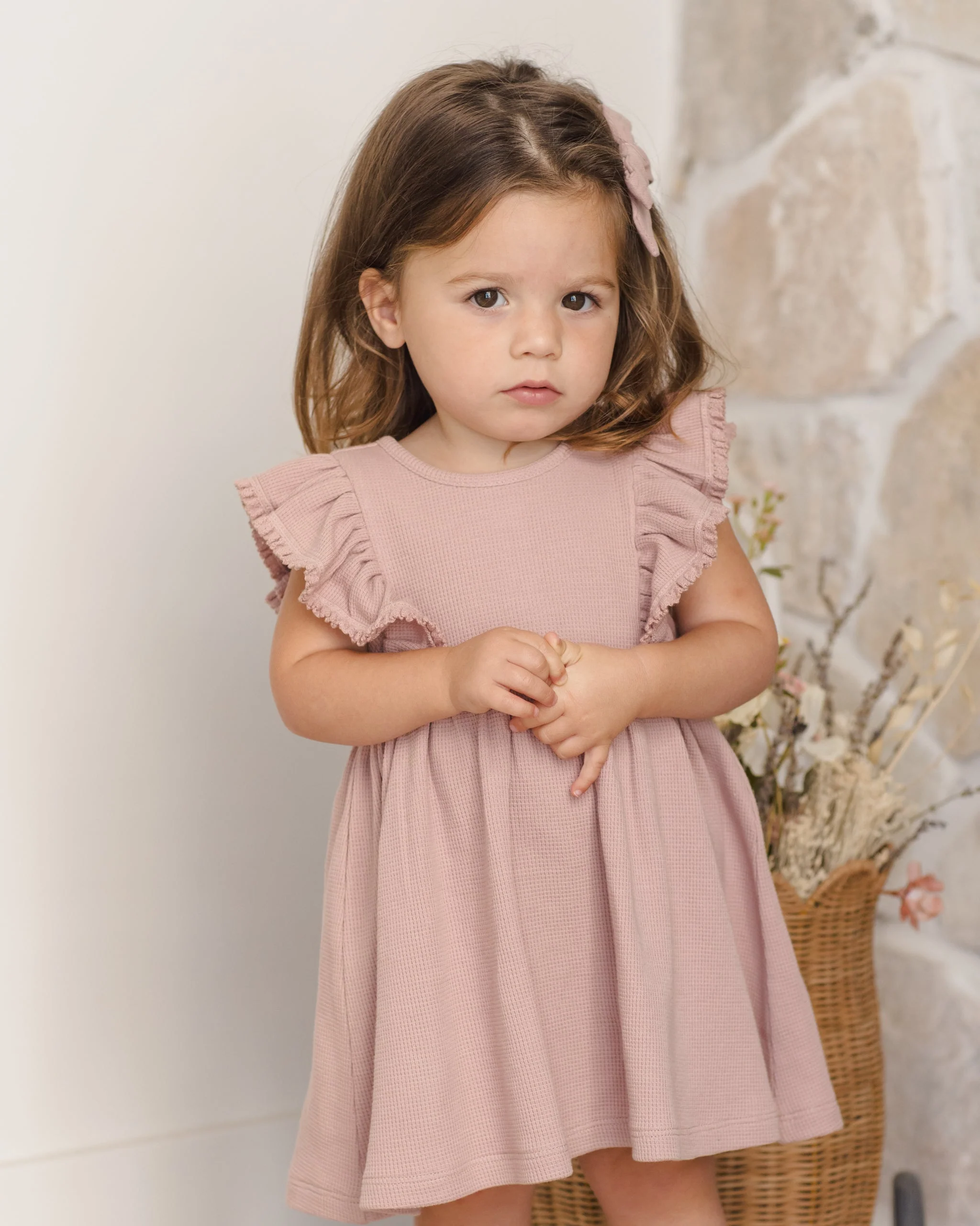 Daisy Dress Mauve - Image 3