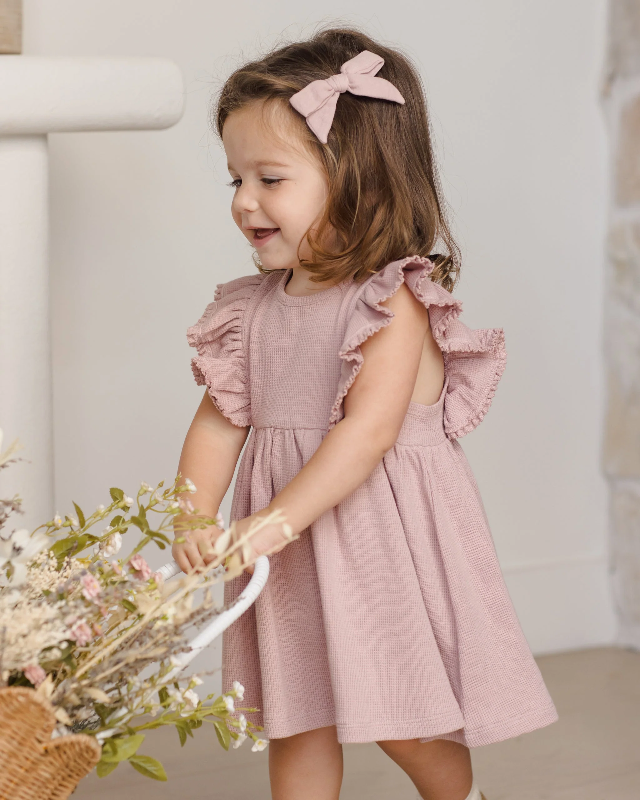 Daisy Dress Mauve - Image 6
