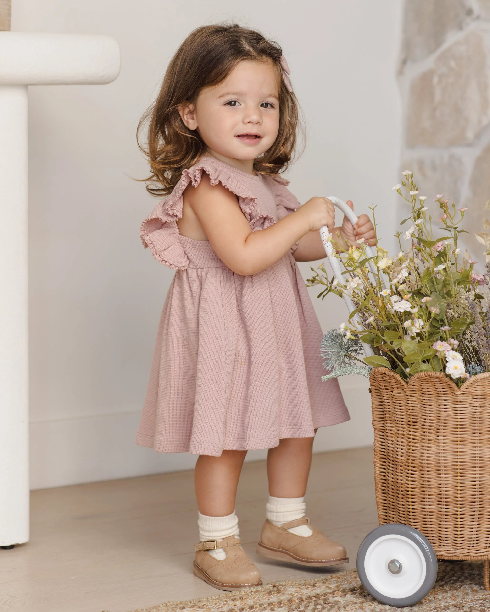 Daisy Dress Mauve - Image 7