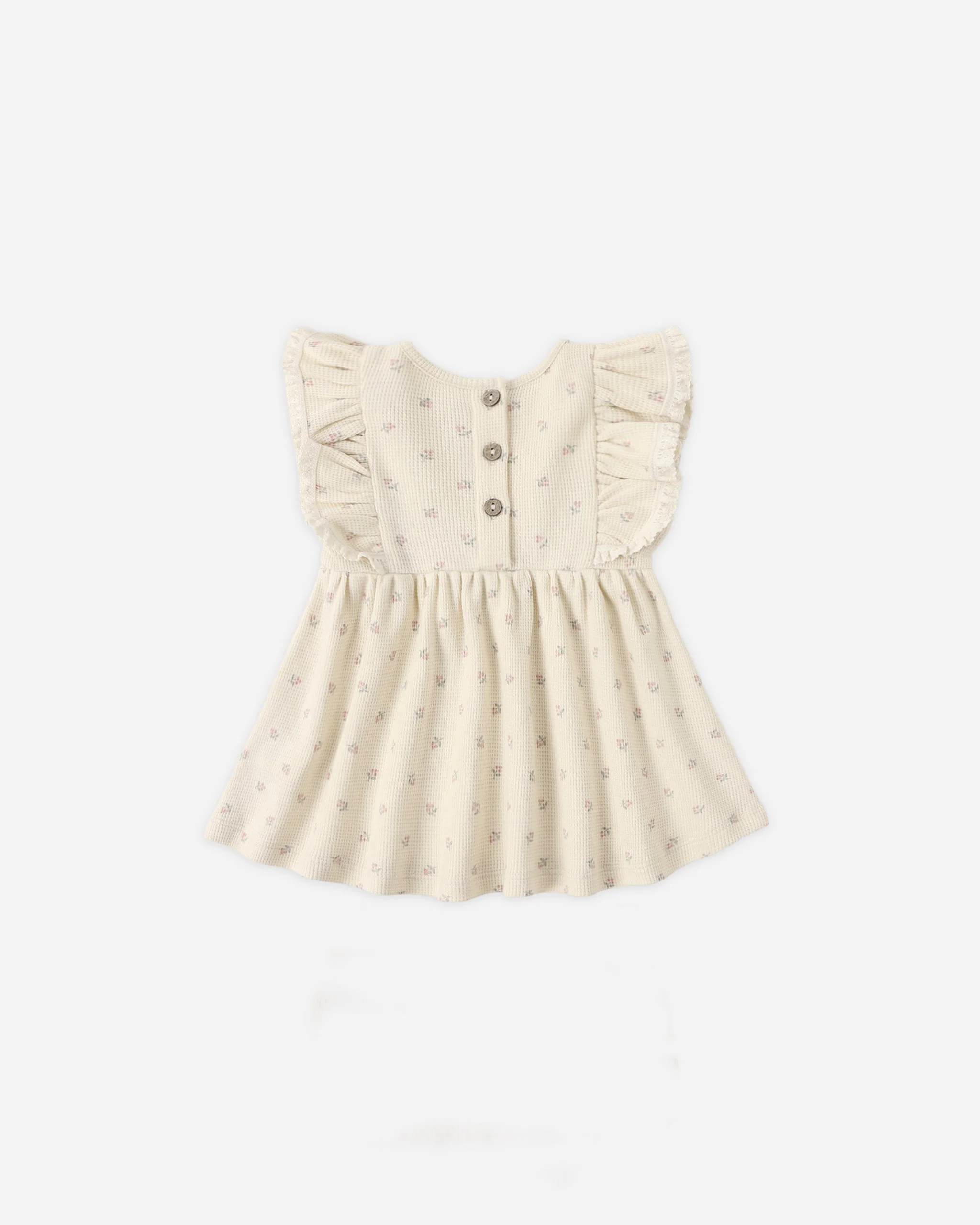 Daisy Dress Mauve Ditsy - Image 2