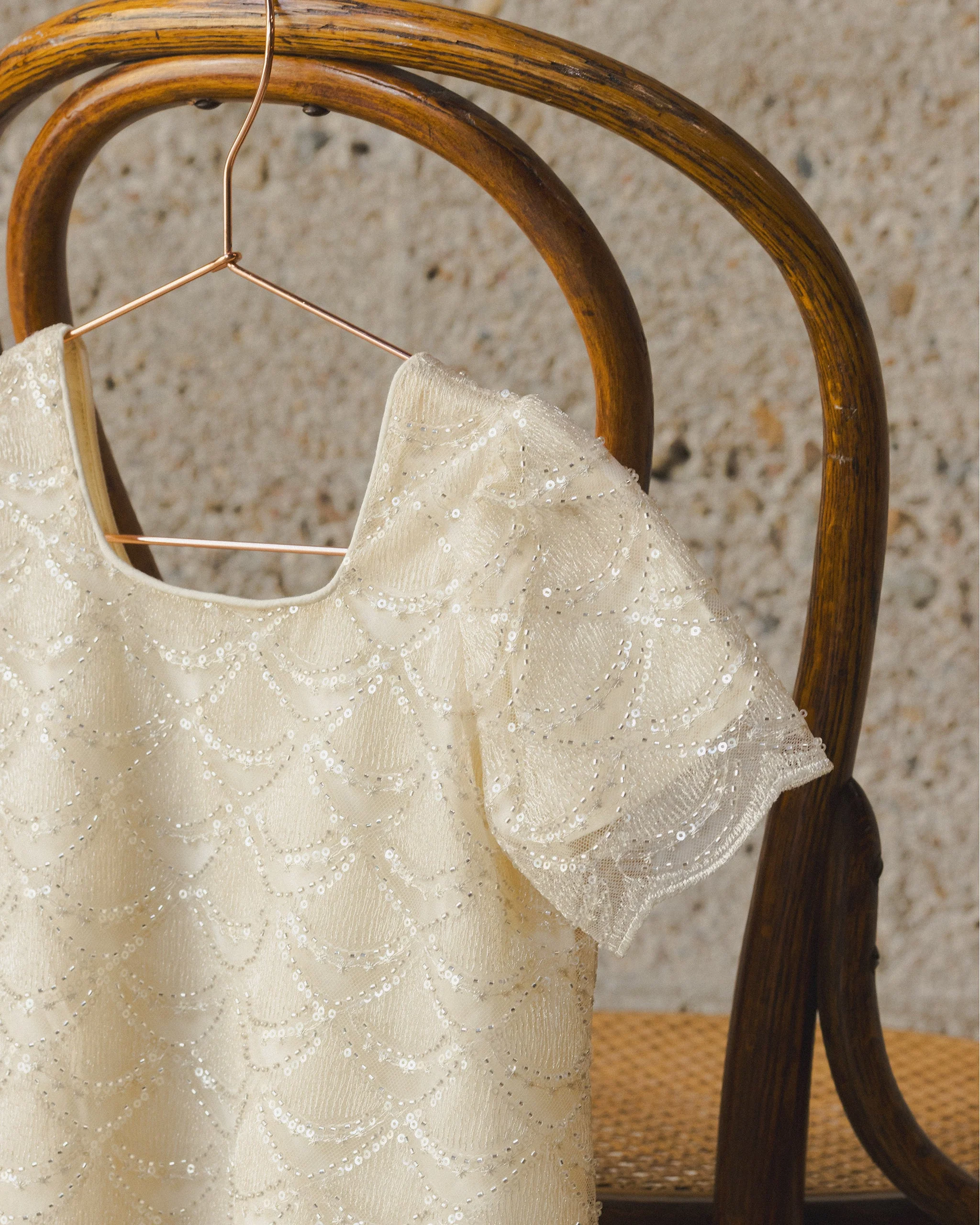 Daisy Dress | Silver Metallic - Image 4
