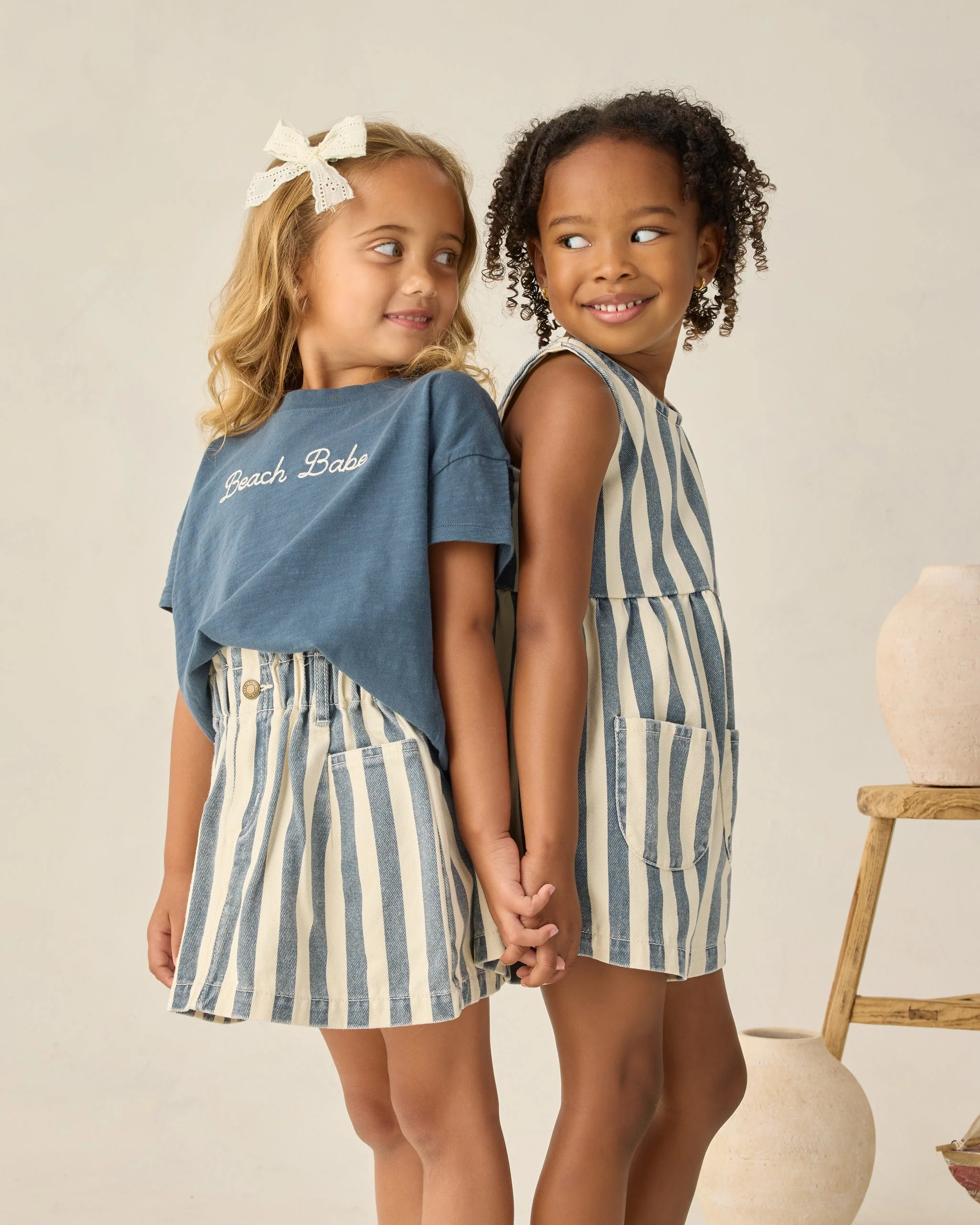 Dani Romper Navy Stripe - Image 7