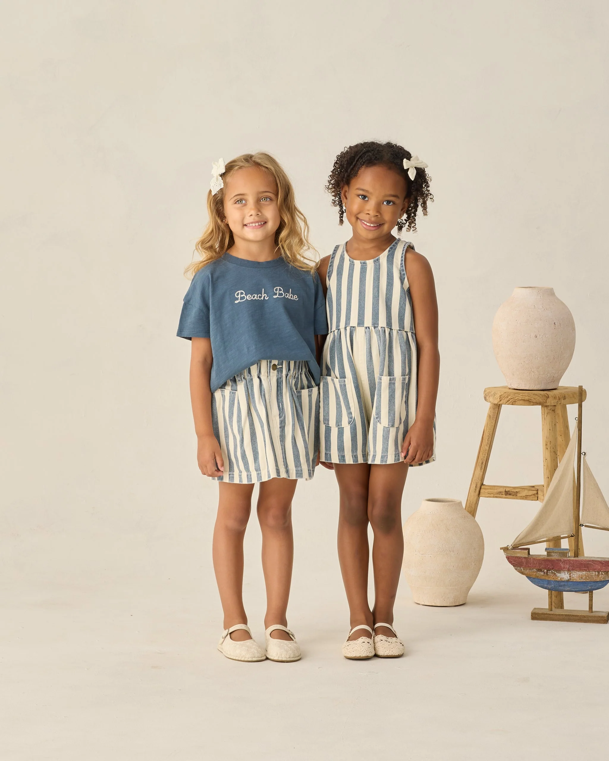 Dani Romper Navy Stripe - Image 8