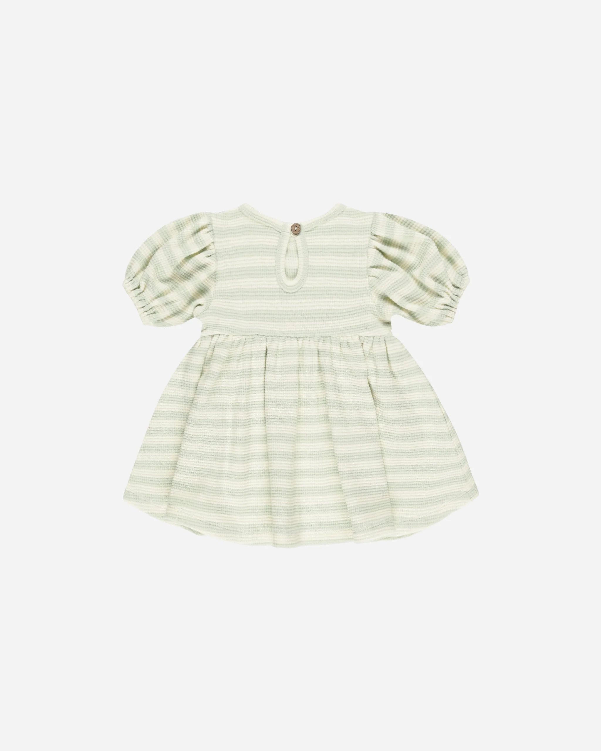 -Darla Dress || Mint Stripe- - Image 2