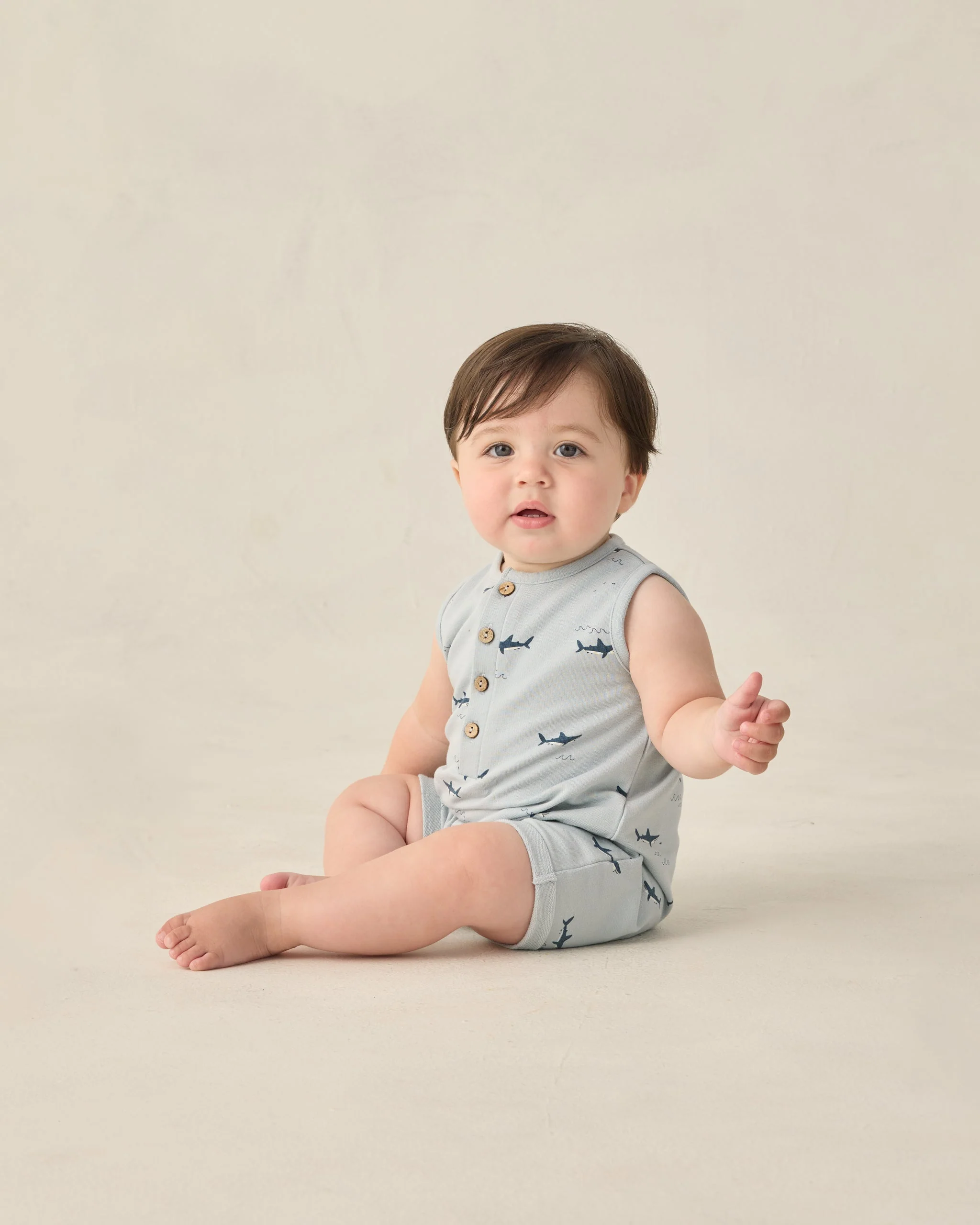 Davis Romper Sharks - Image 2