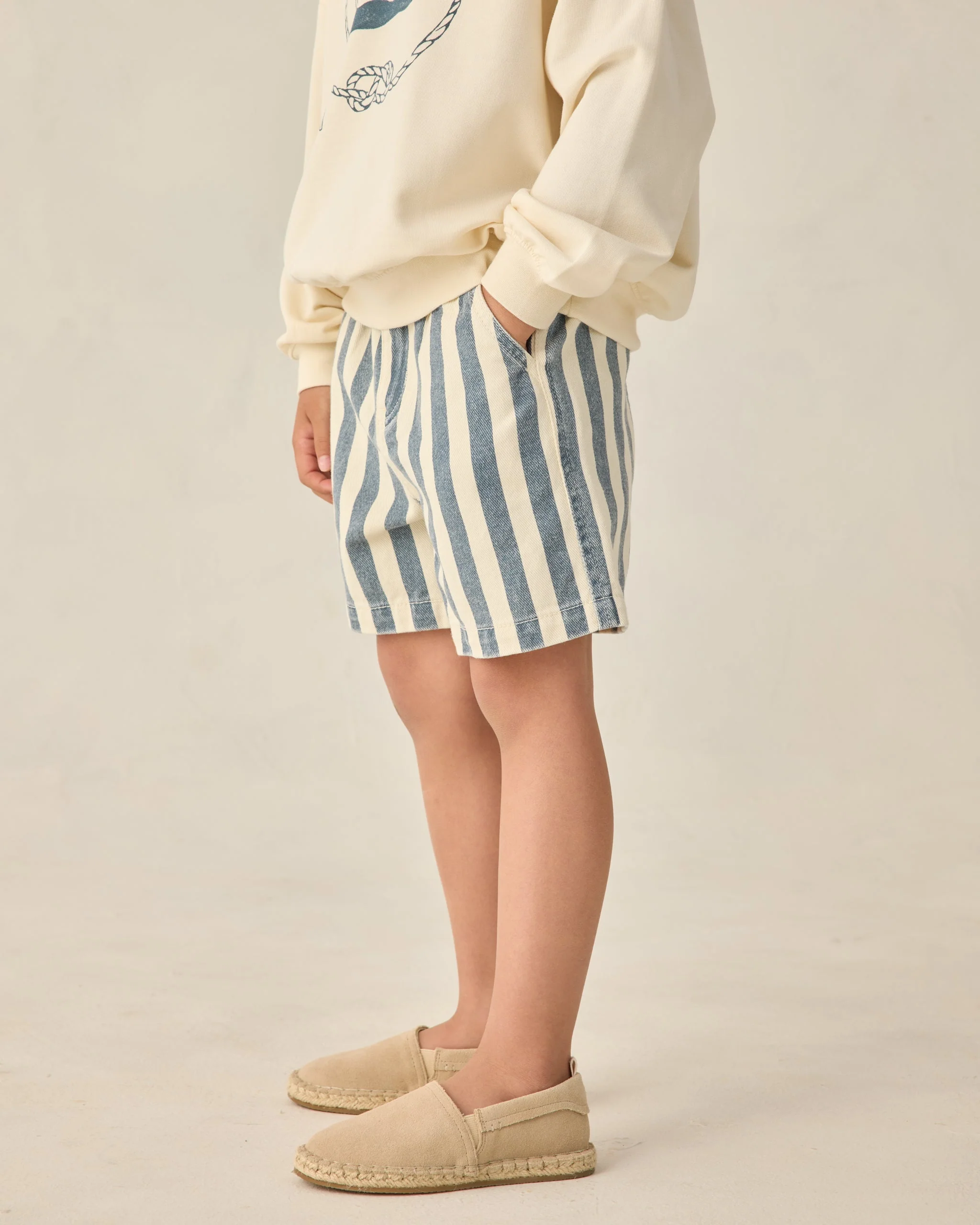 Dawson Short Navy Stripe - Image 3
