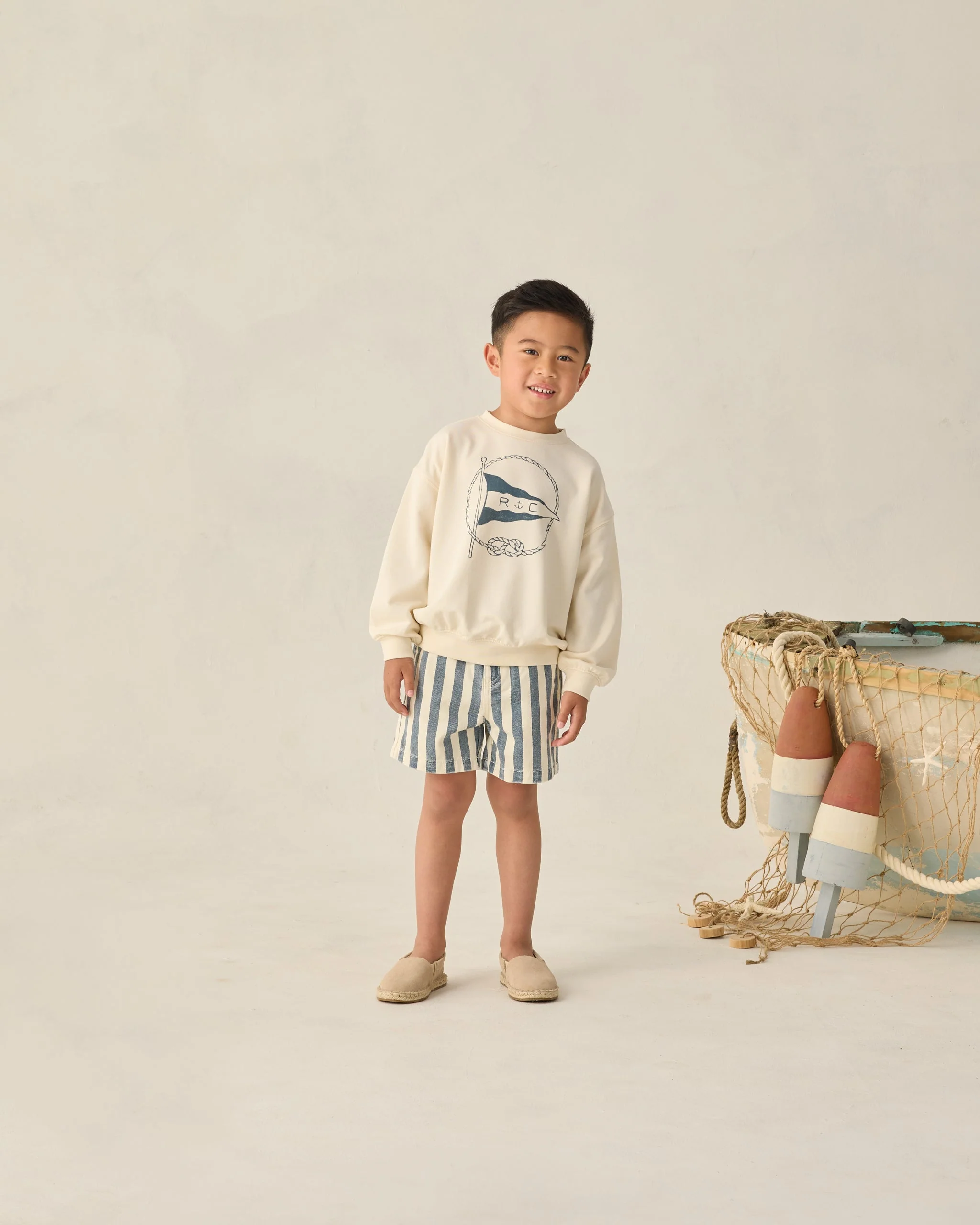 Dawson Short Navy Stripe - Image 4