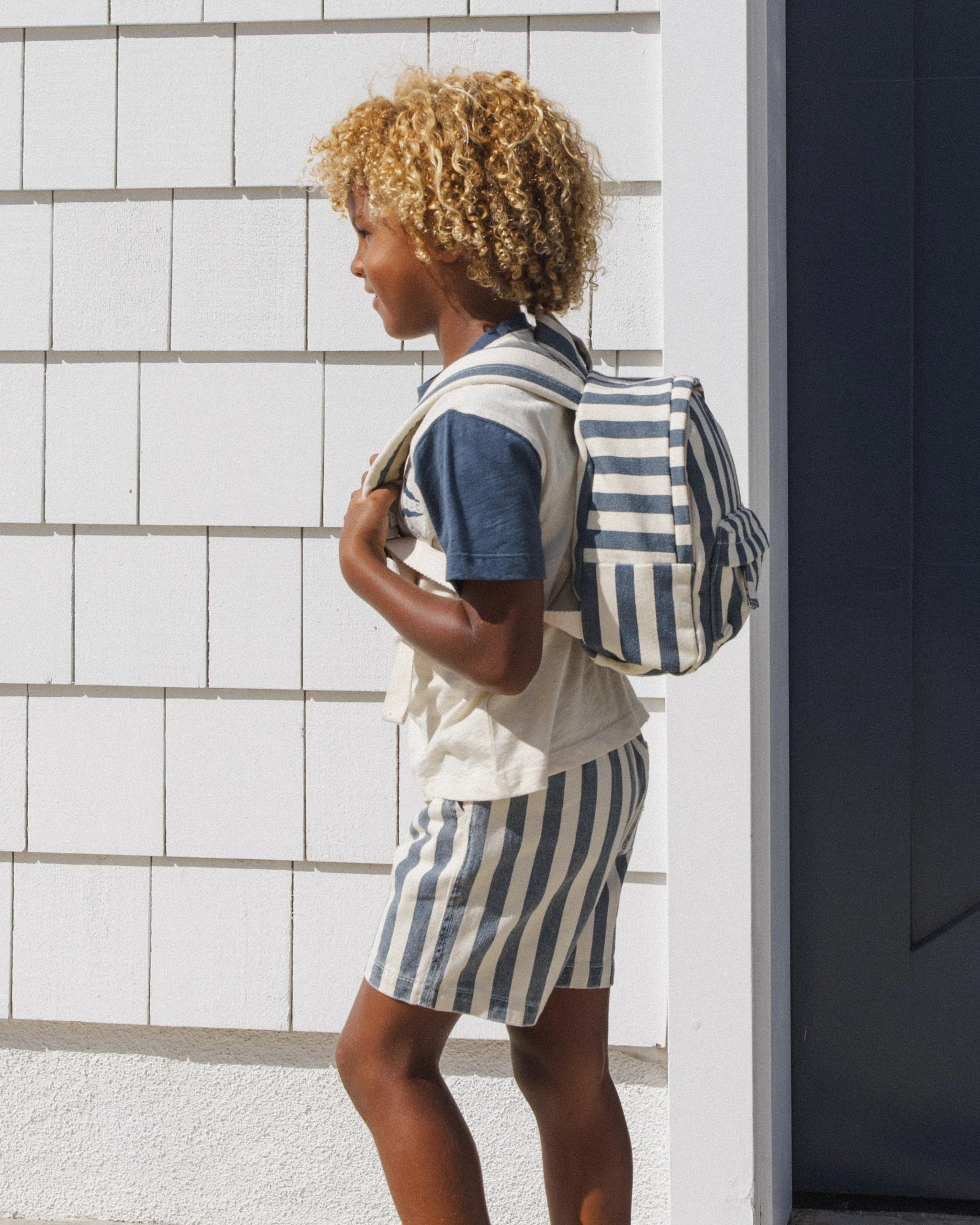 Dawson Short Navy Stripe - Image 6