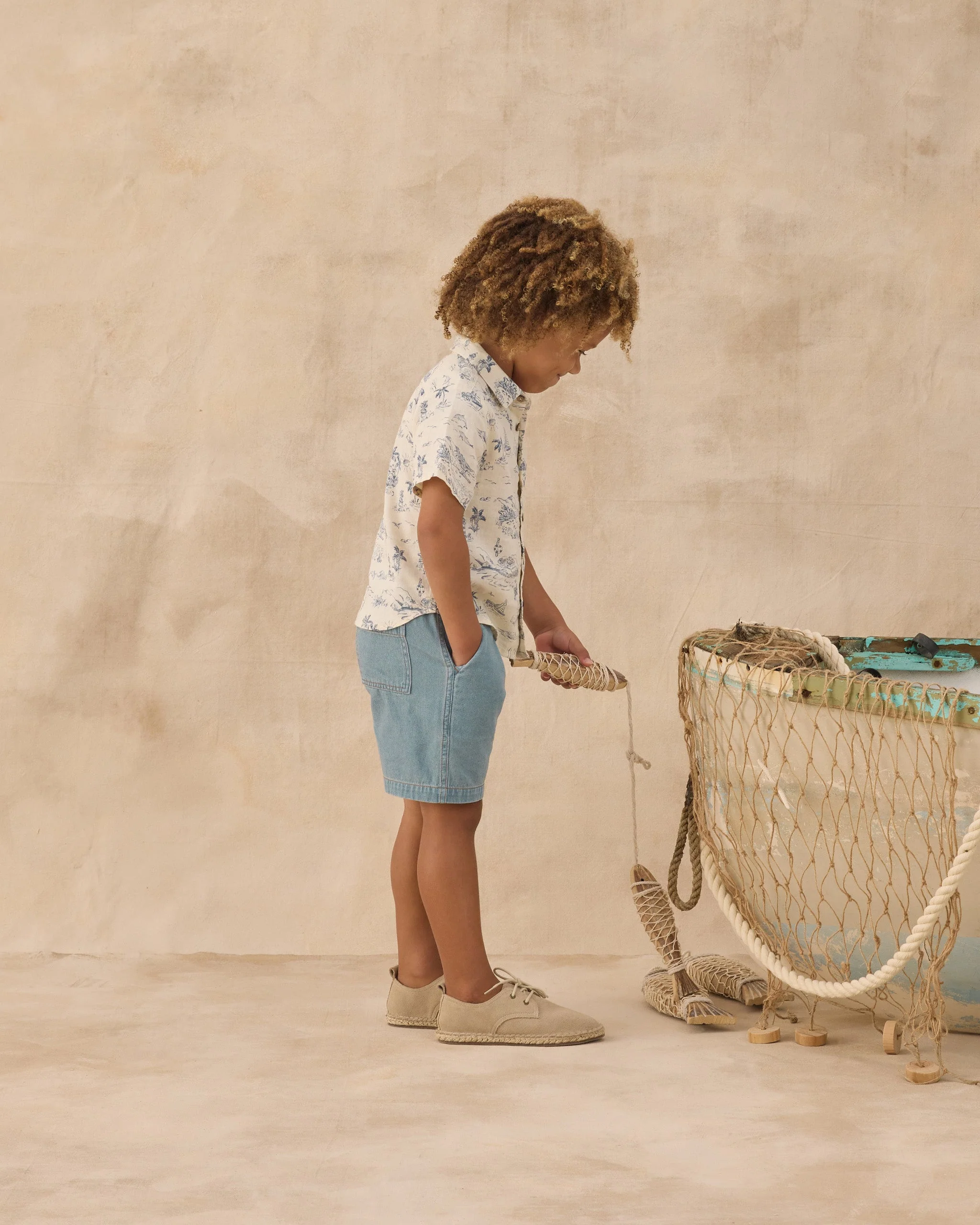 Dawson Short Washed Blue - Image 3