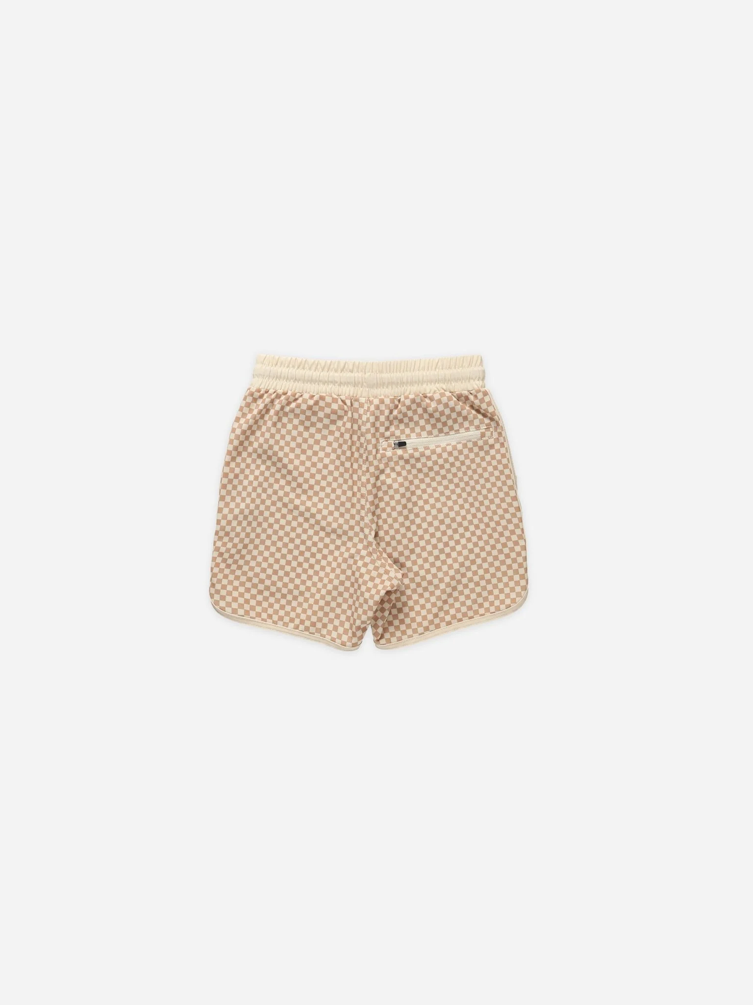 Del Mar Short || Clay Micro Check - Image 2