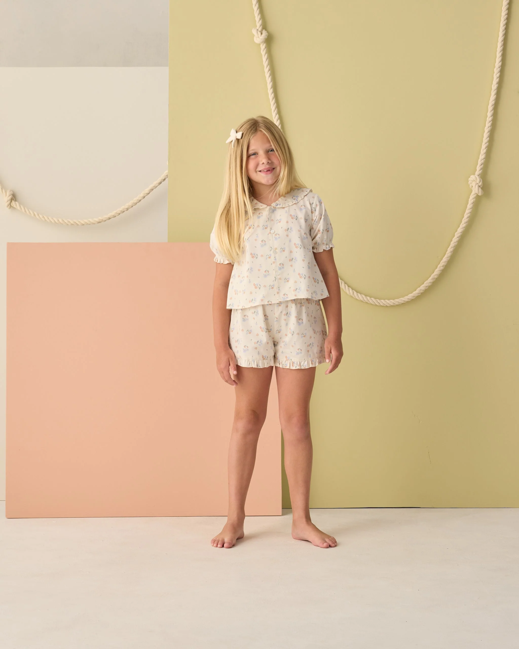 Delilah Pajama Set Pastel Garden - Image 2