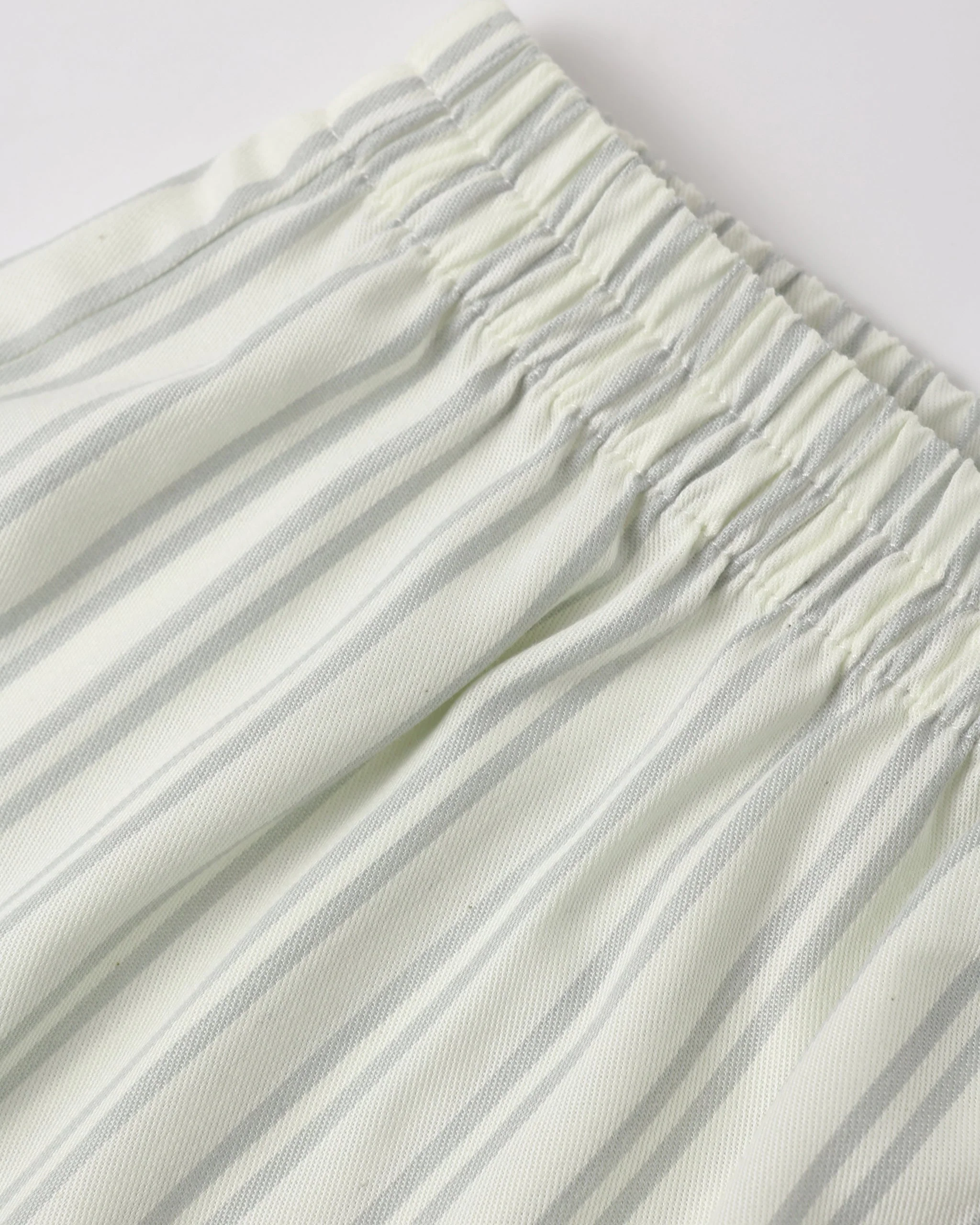 Delilah Pajama Set Seafoam Railroad Stripe - Image 5