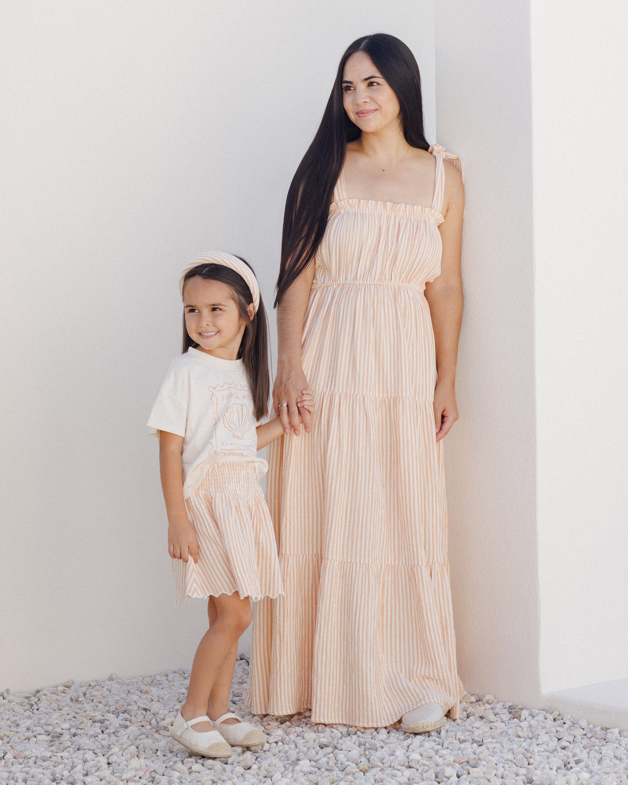 Delphina Dress | Grapefruit Stripe - Image 6