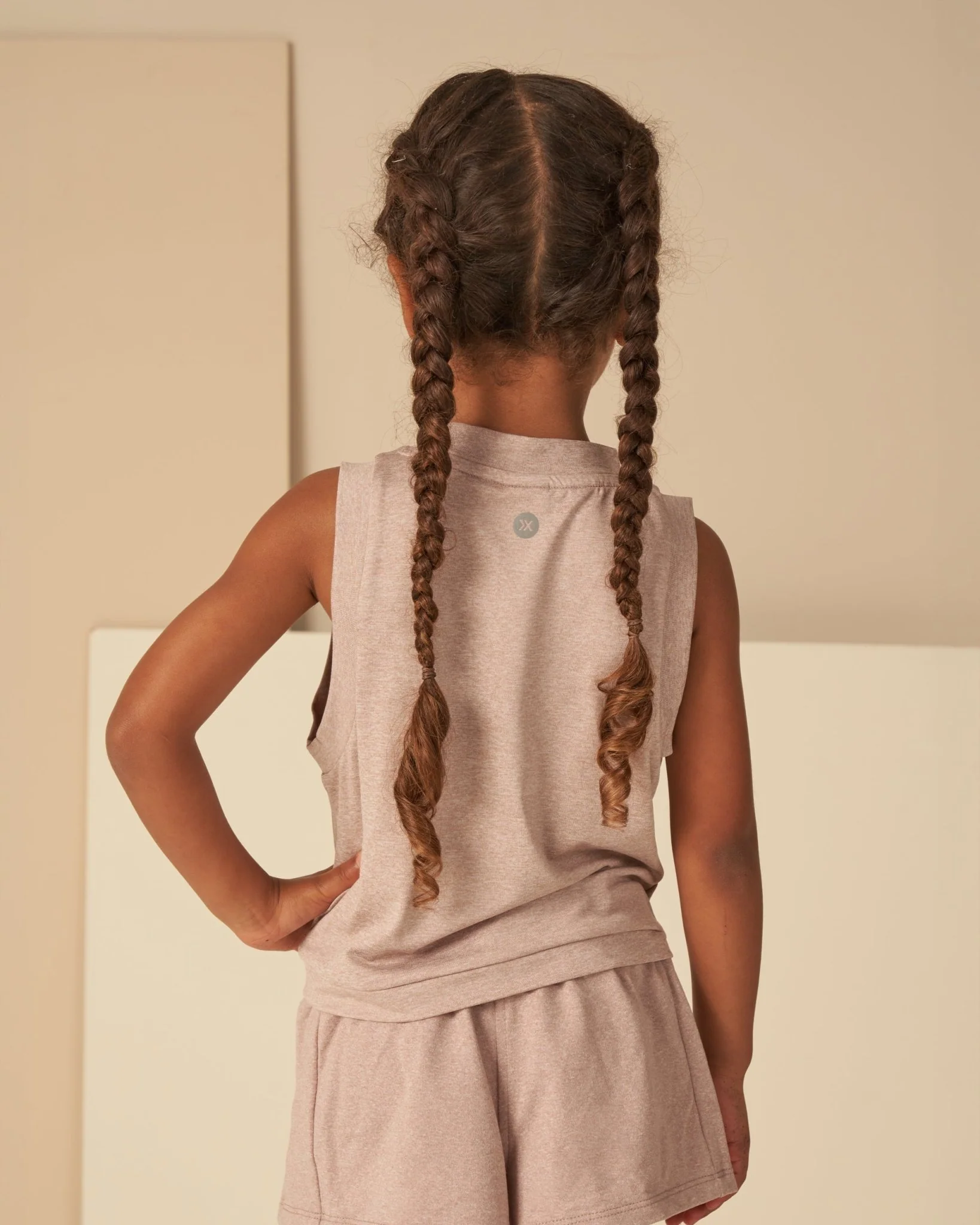 Delta Tank || Heathered Mauve - Image 2