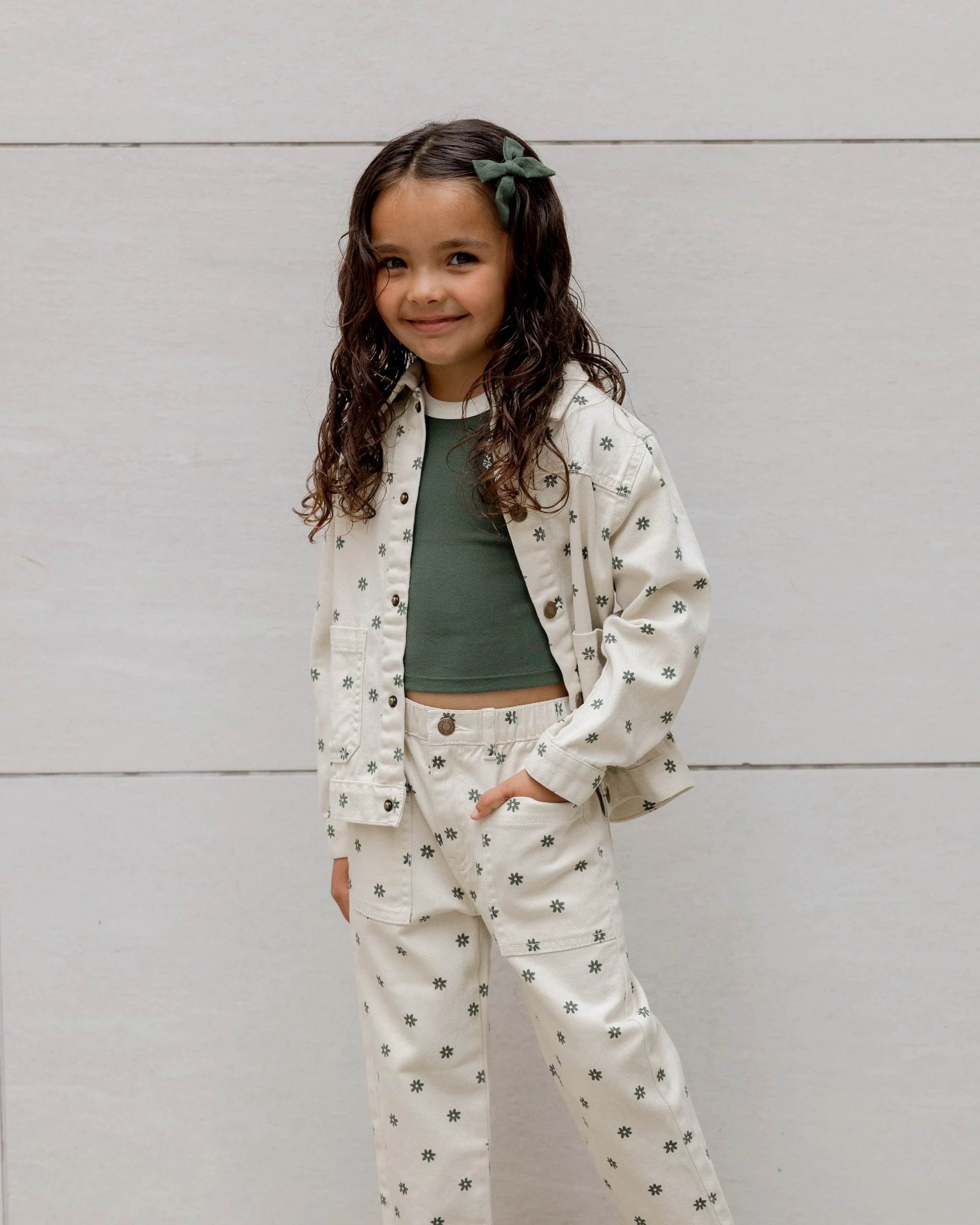 Denim Chore Coat || Mini Daisy - Image 5