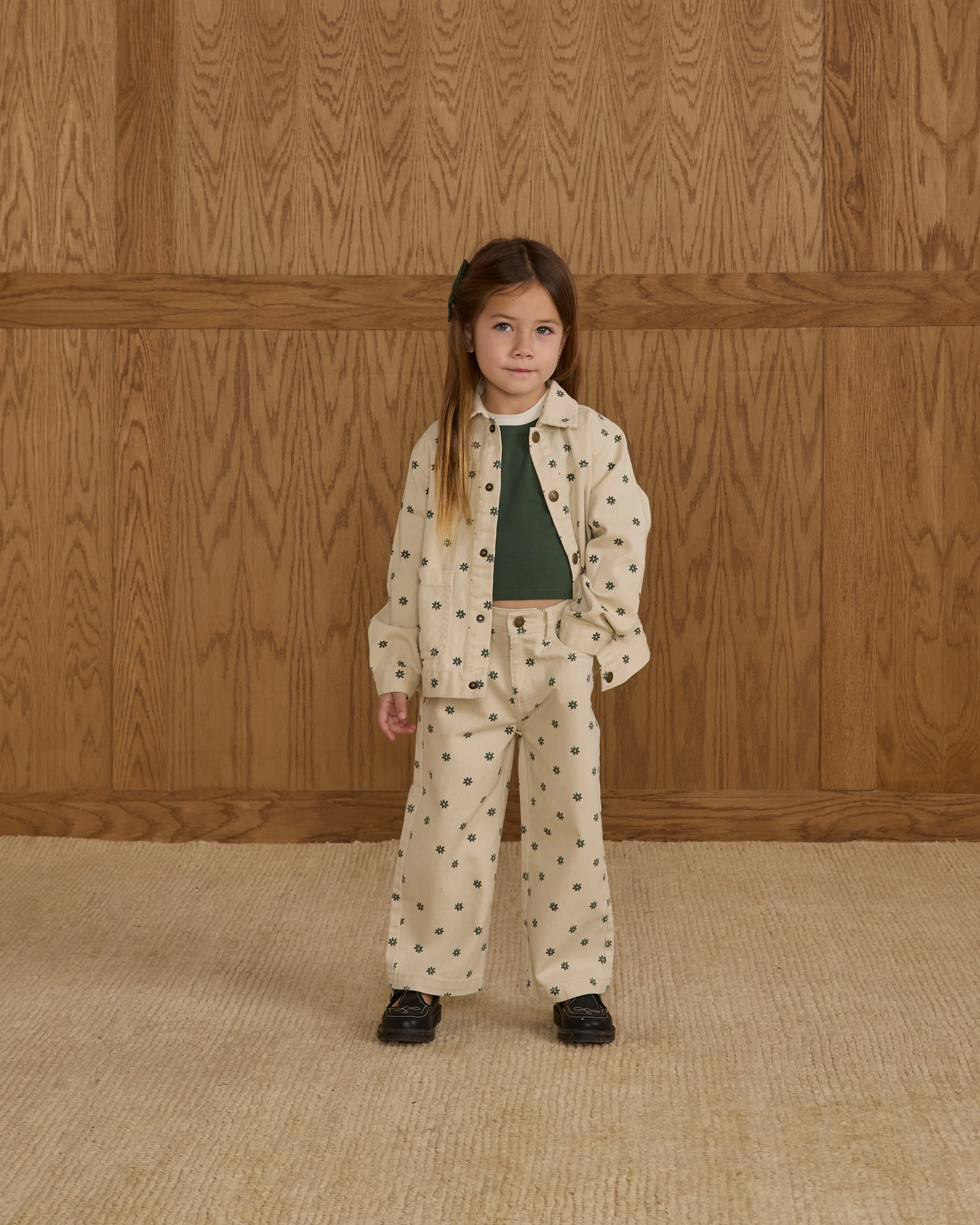 Denim Chore Coat || Mini Daisy - Image 6